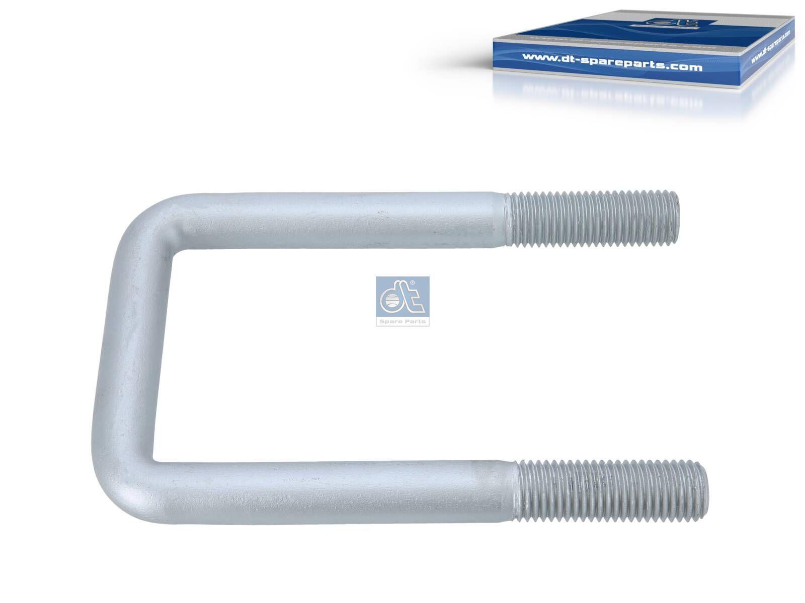 DT Spare Parts 2.61934 U-Bolzen, M24 x 3, LTh: 70 mm, L: 210 mm, w: 102 mm passend für Volvo