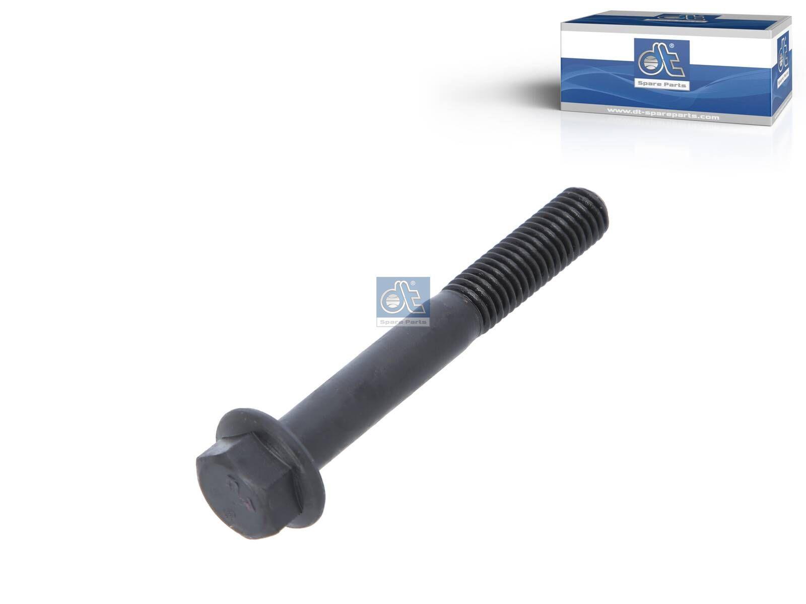 DT Spare Parts 2.61947 Flanschschraube, M8, LTh: 25 mm, Lu: 60 mm, SW: 12, 8.8 passend für Multimarken