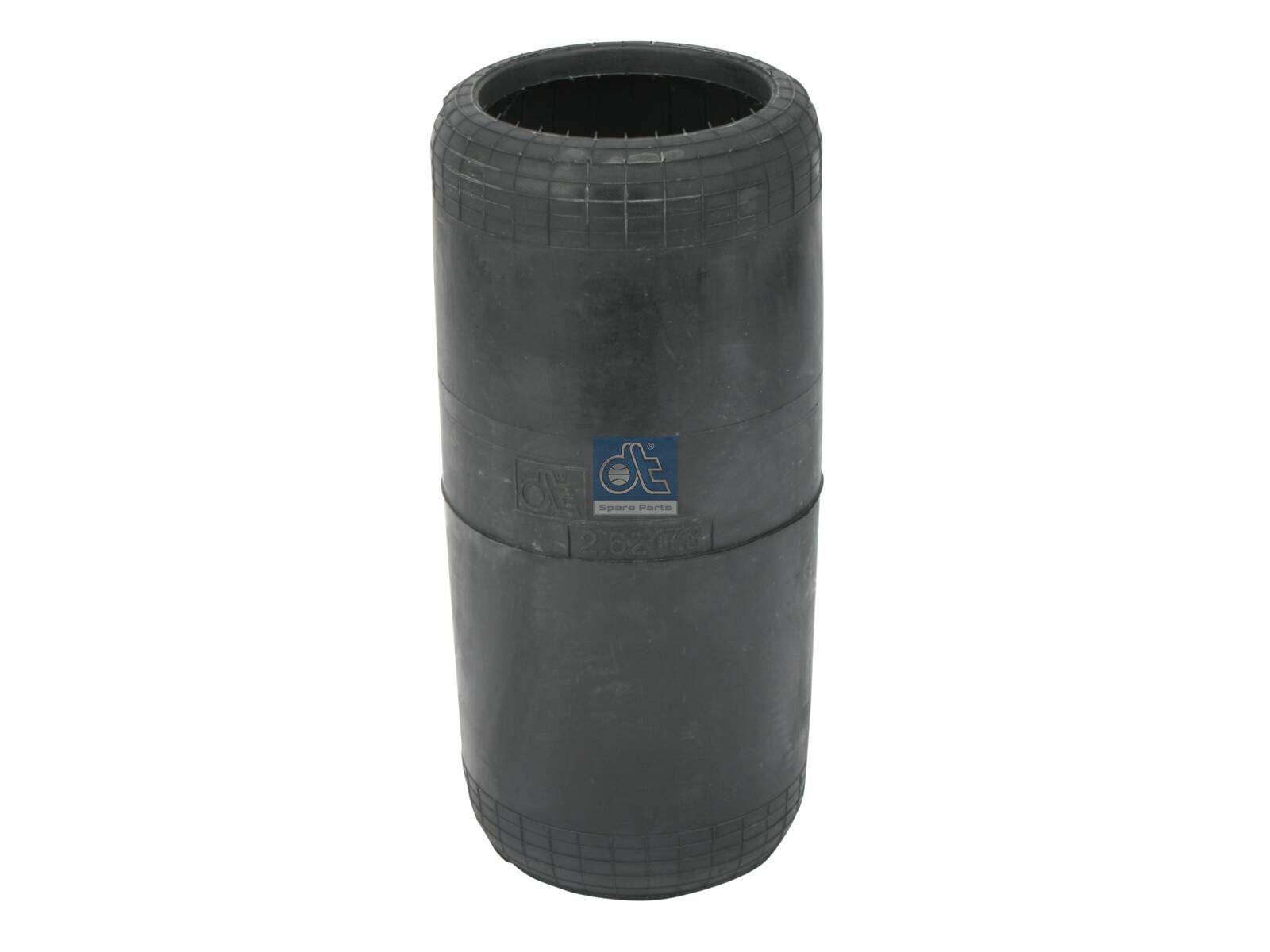 DT Spare Parts 2.62173 Luftfederbalg, ohne Kolben, d1: 120 mm, d2: 130,8 mm, D: 176 mm, L: 385 mm passend für Volvo