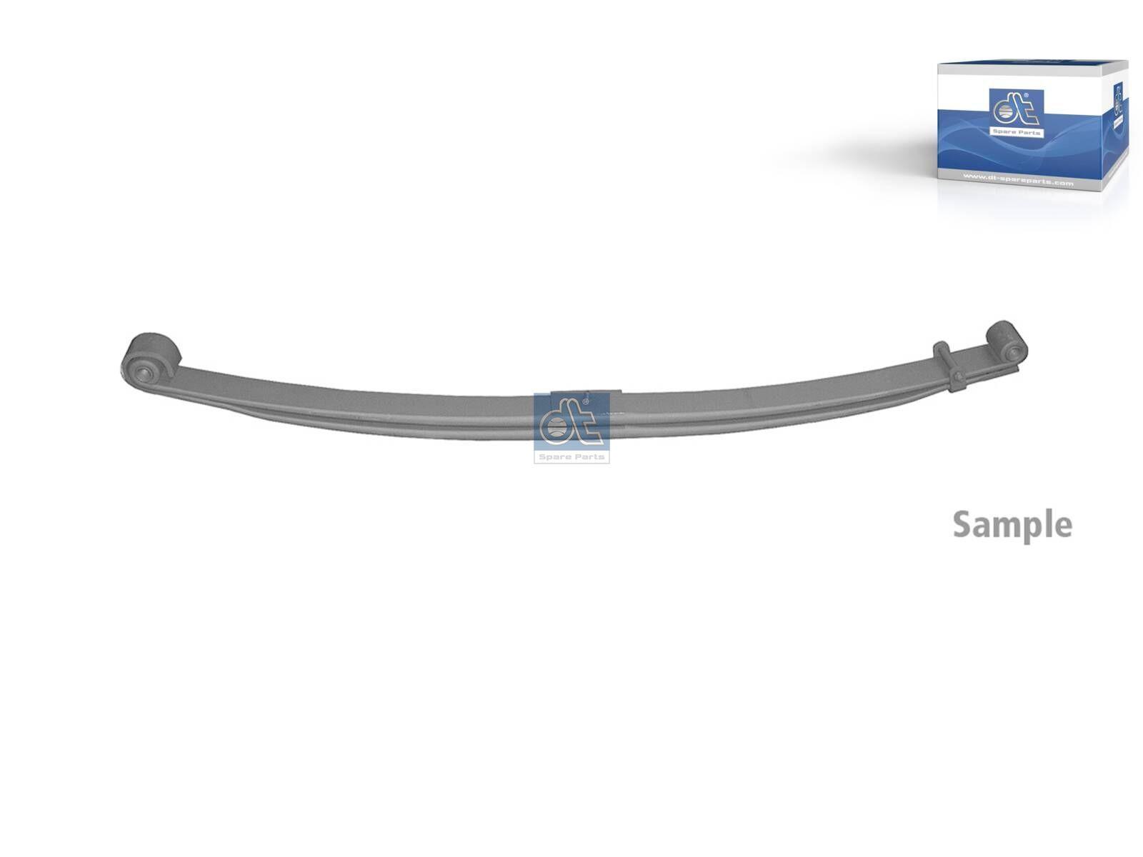 DT Spare Parts 2.62531 Blattfeder, 5x24 passend für Volvo
