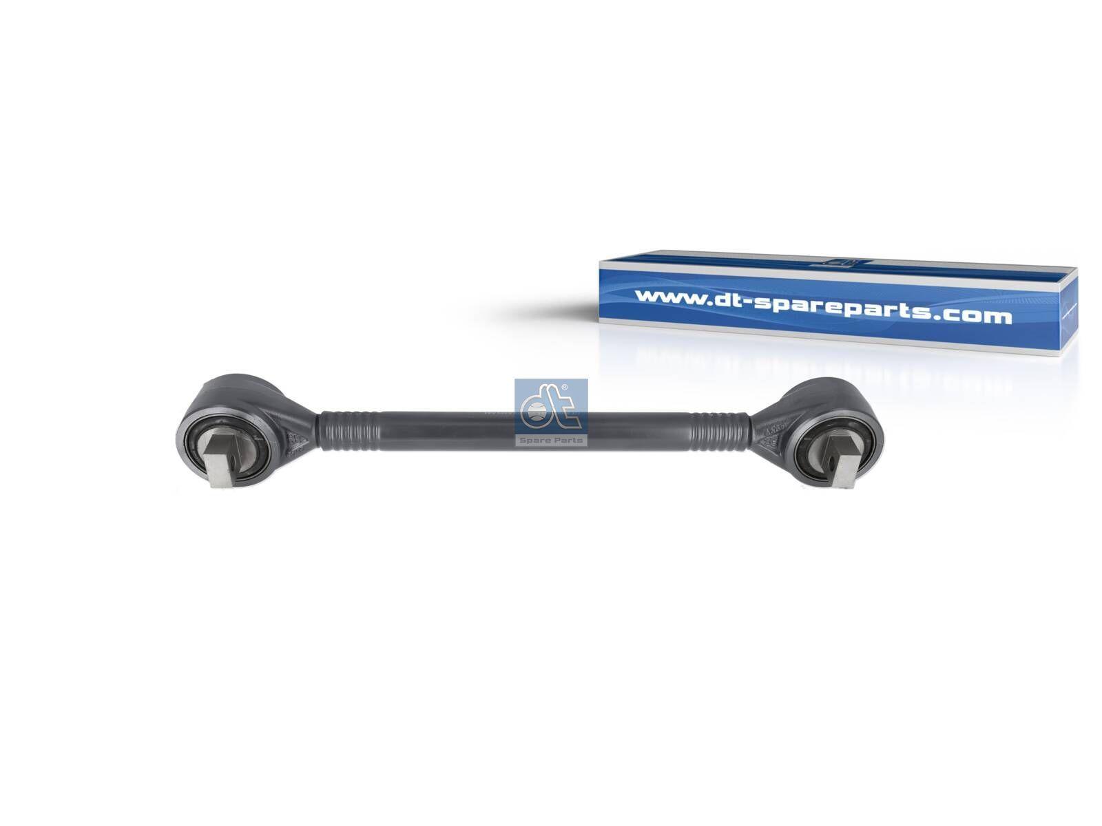 DT Spare Parts 2.62644 Achsstrebe, D: 48 mm, b1: 17 mm, b2: 17 mm, Lb1: 130 mm, Lb2: 130 mm, L: 687 mm passend für Volvo