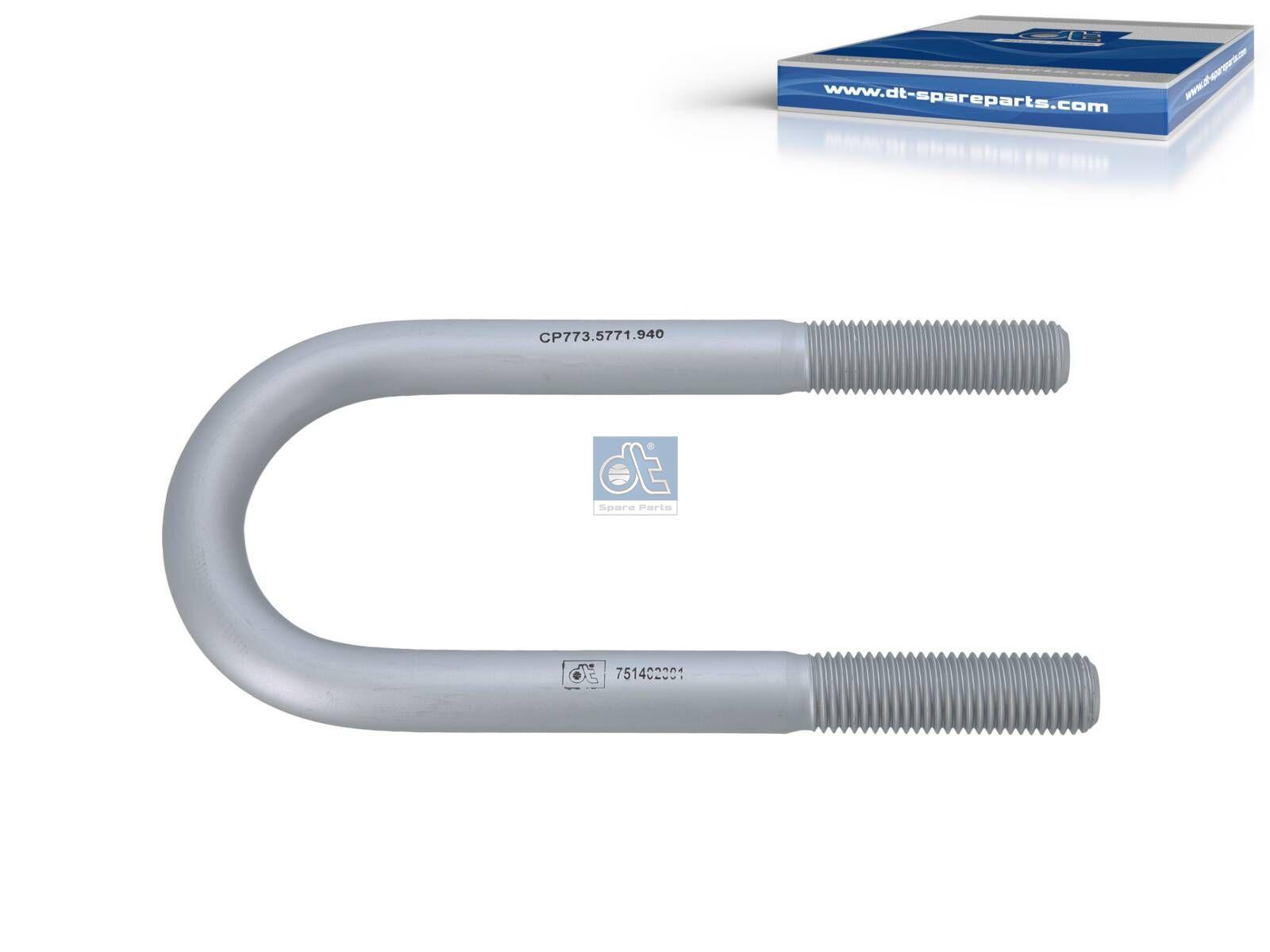 DT Spare Parts 2.62940 U-Bolzen passend für Multimarken