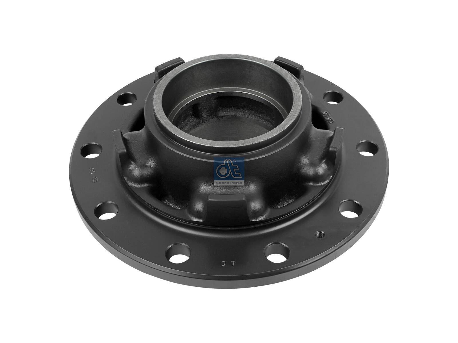 DT Spare Parts 2.65276 Radnabe, ohne Lager, d1: 148 mm, d2: 148 mm, D: 385,5 mm, 10 bores, b: 25,3 mm, H: 157 mm passend für Multimarken