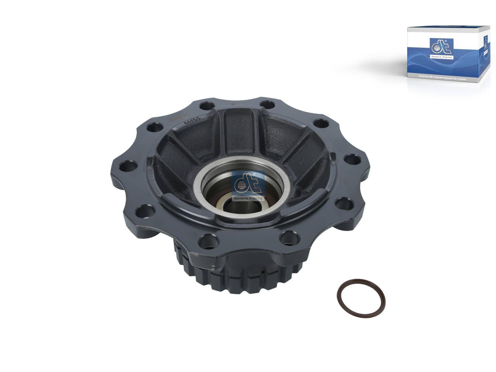 DT Spare Parts 2.65326 Radnabe, mit Lager, d1: 115 mm, d2: 115 mm, 10 bores, b: 25 mm passend für Multimarken