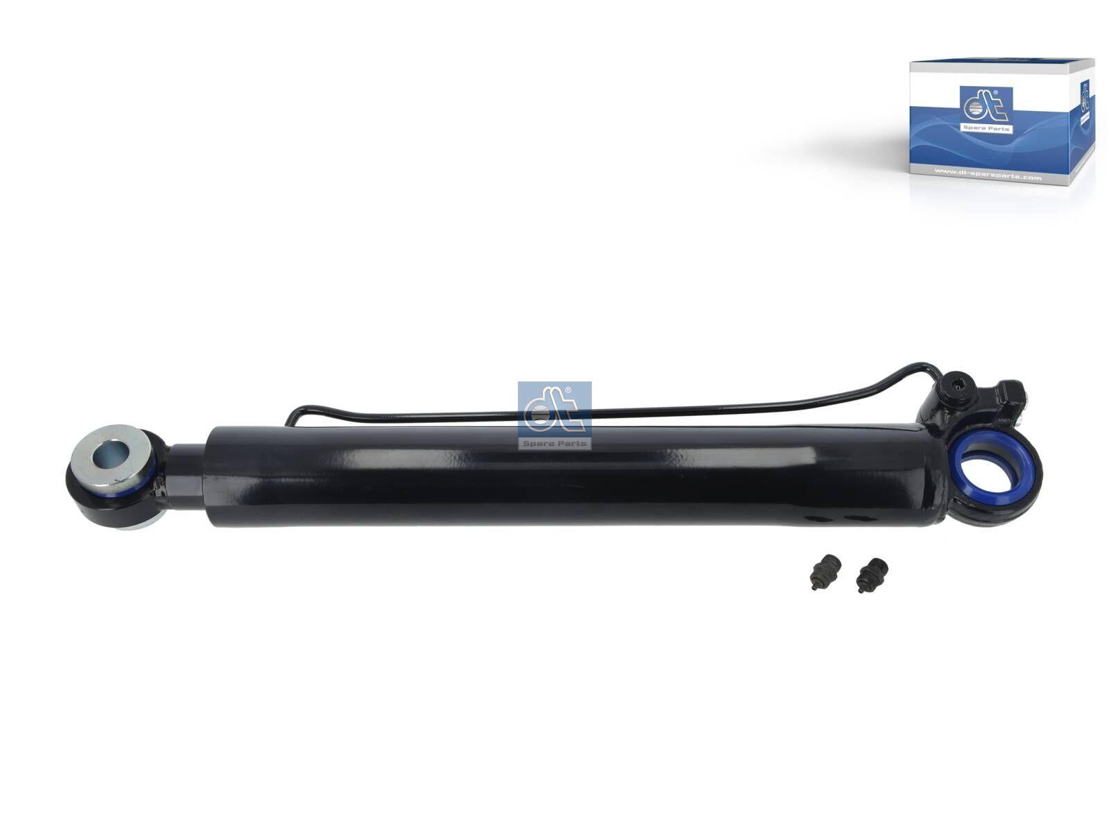 DT Spare Parts 2.70119 Hydraulikzylinder, mit 3 Adaptern, D1: 40 mm, D2: 59 mm, b1: 30 mm, b2: 35 mm, Quick connect, Quick connect, L: 511 mm, 280 bar, Ls: 341 mm passend für Volvo