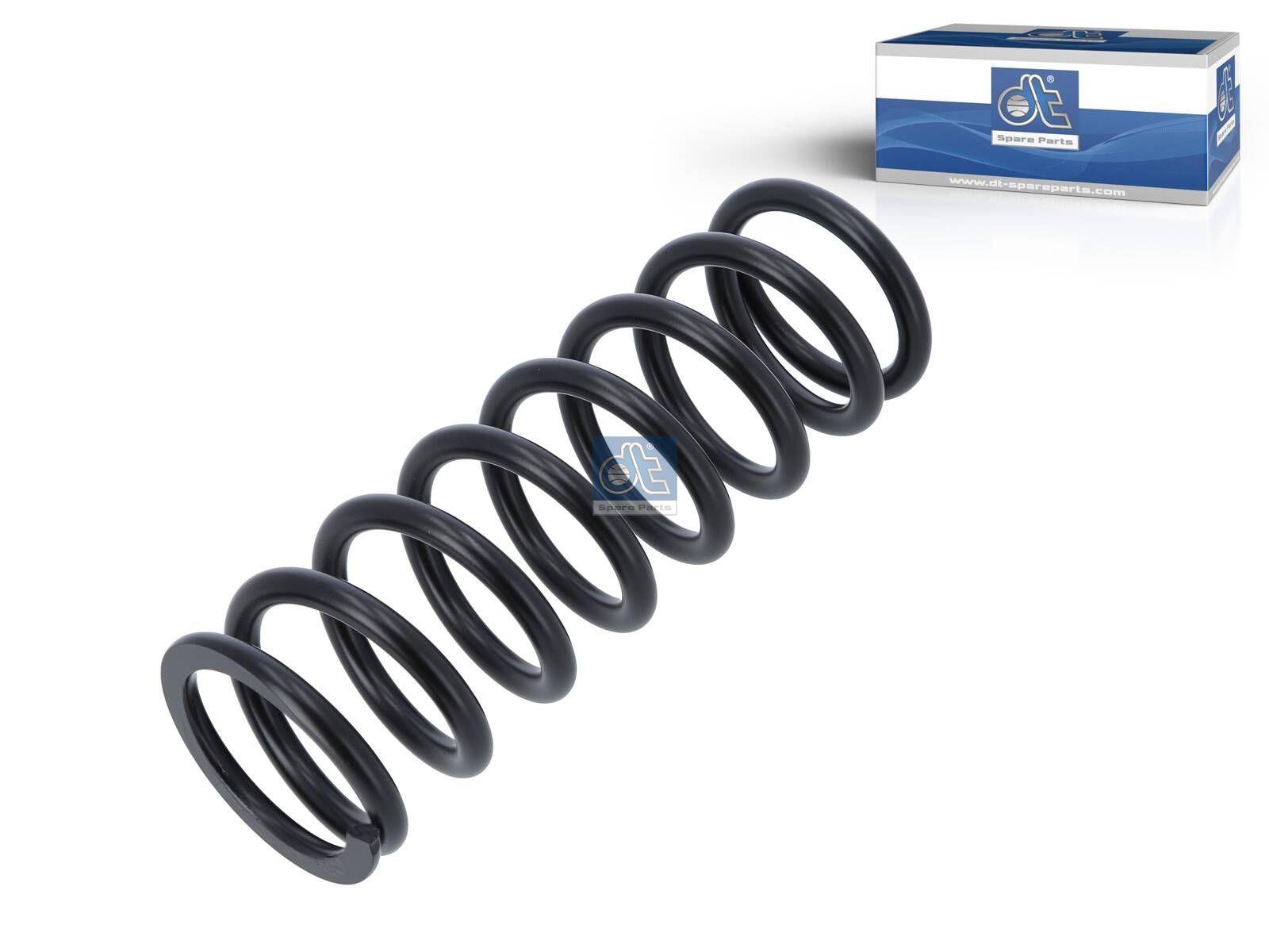 DT Spare Parts 2.70404 Feder, Kabinenstoßdämpfer, d: 65,6 mm, D: 87 mm, L: 256 mm, S: 10,7 mm passend für Multimarken