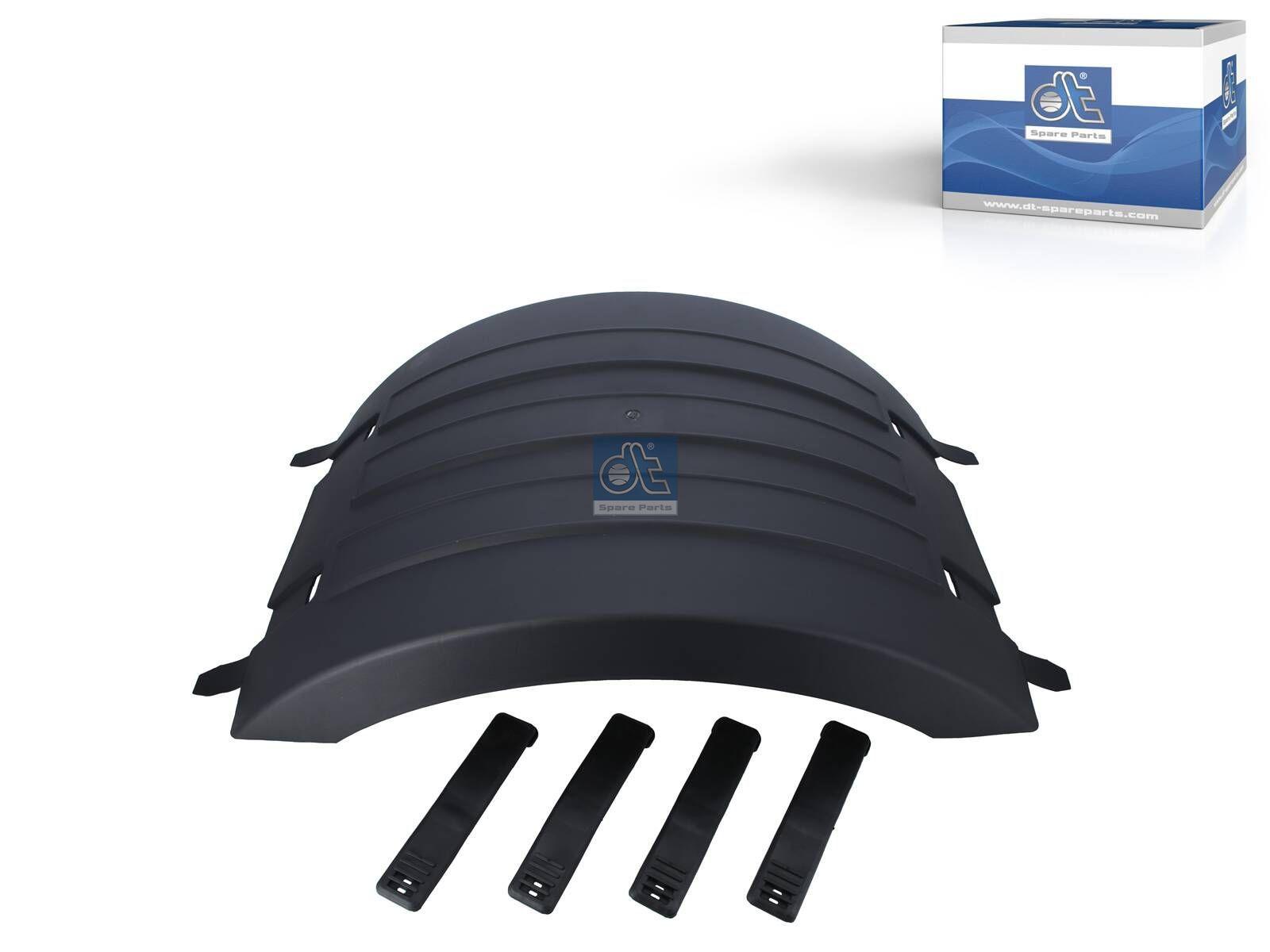 DT Spare Parts 2.71385 Kotflügel, hinten, L: 1020 mm, W: 690 mm, H: 240 mm passend für Multimarken