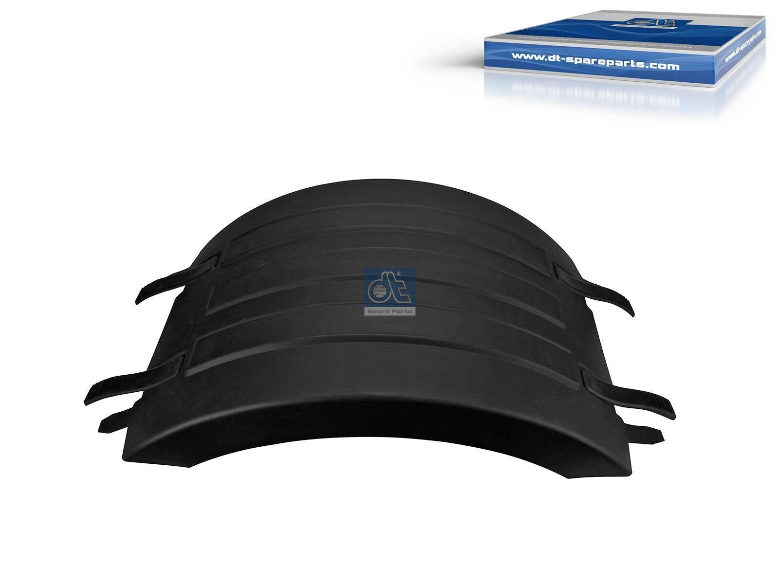 DT Spare Parts 2.71387 Kotflügel, hinten, L: 940 mm, W: 680 mm, H: 130 mm passend für Multimarken