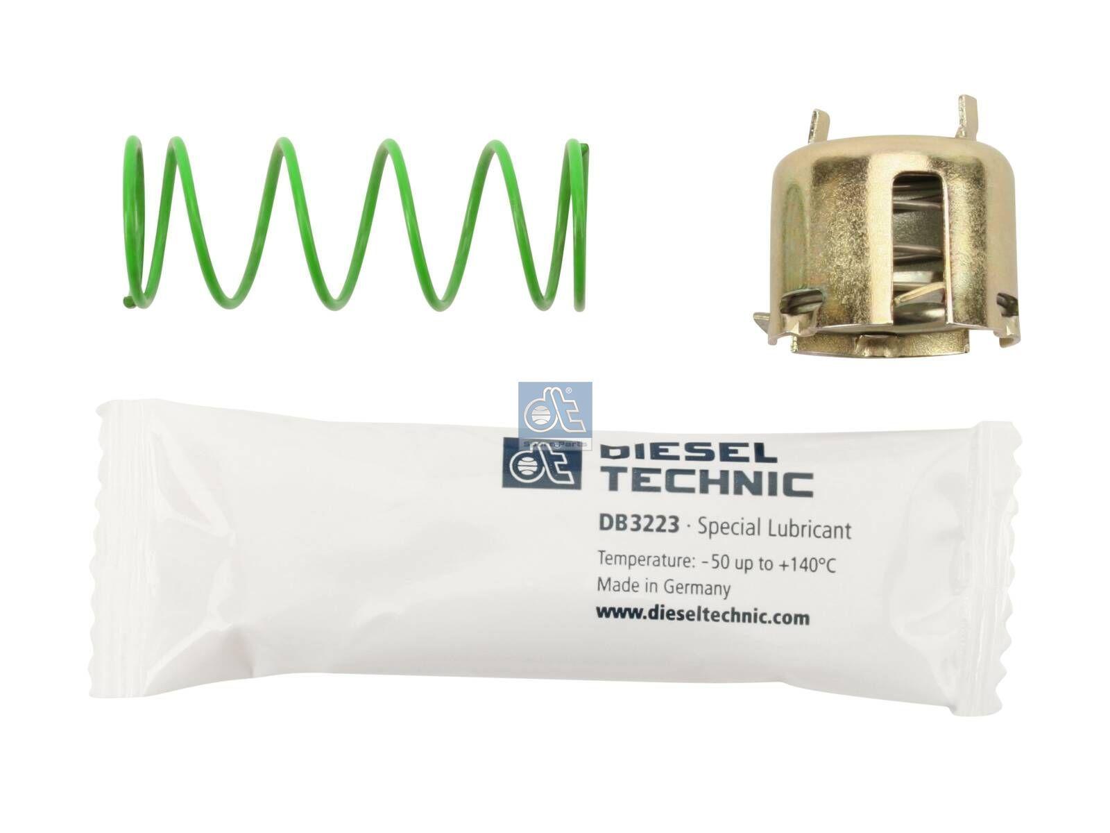 DT Spare Parts 2.94100 Rücklaufsperre, rechts, grün passend für Multimarken