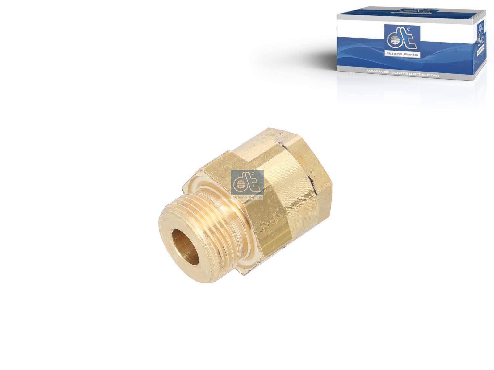 DT Spare Parts 3.10909 Steckkupplung, M22 x 1,5, SW: 24 passend für MAN