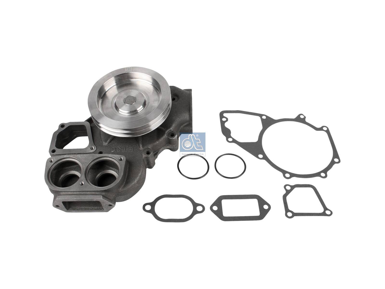 DT Spare Parts 3.16021 Wasserpumpe, DI: 135 mm, DP: 164 mm, 2 grooves passend für MAN