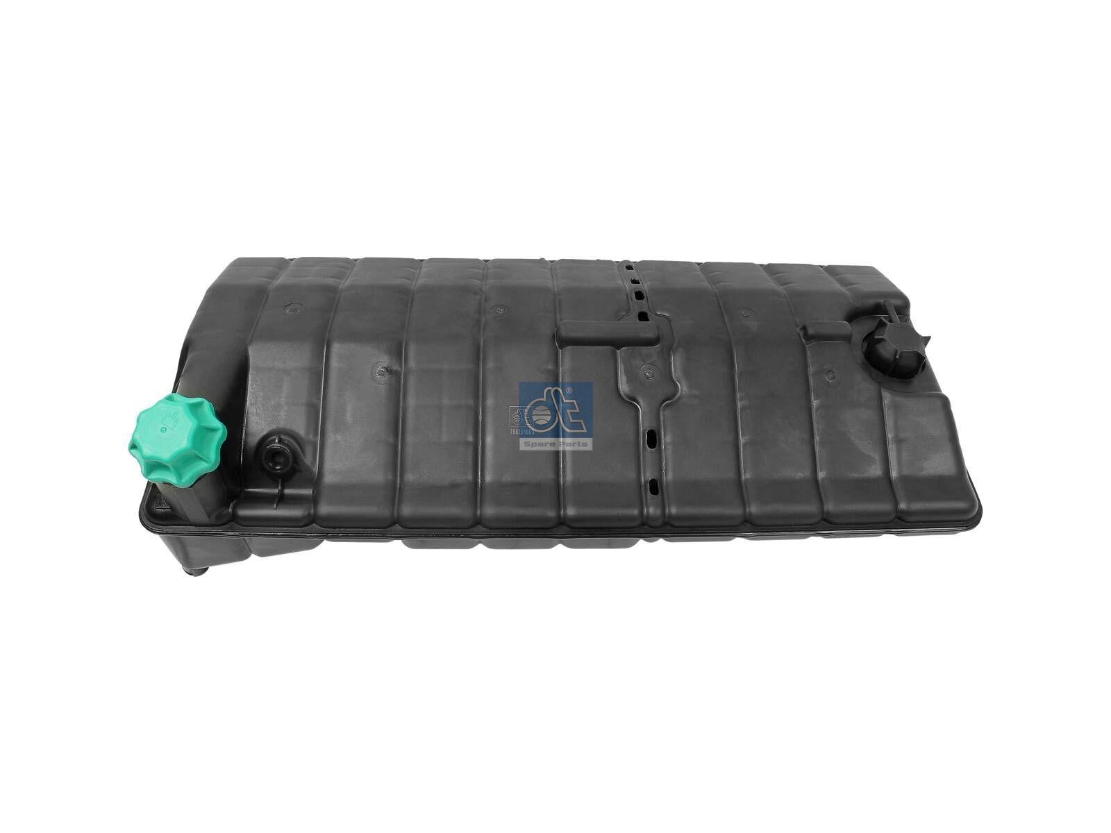 DT Spare Parts 3.16236 Ausdehnungsgefäß, mit Deckel, ohne Sensor, 14 l, L: 743 mm, W: 321 mm, T: 142 mm passend für MAN