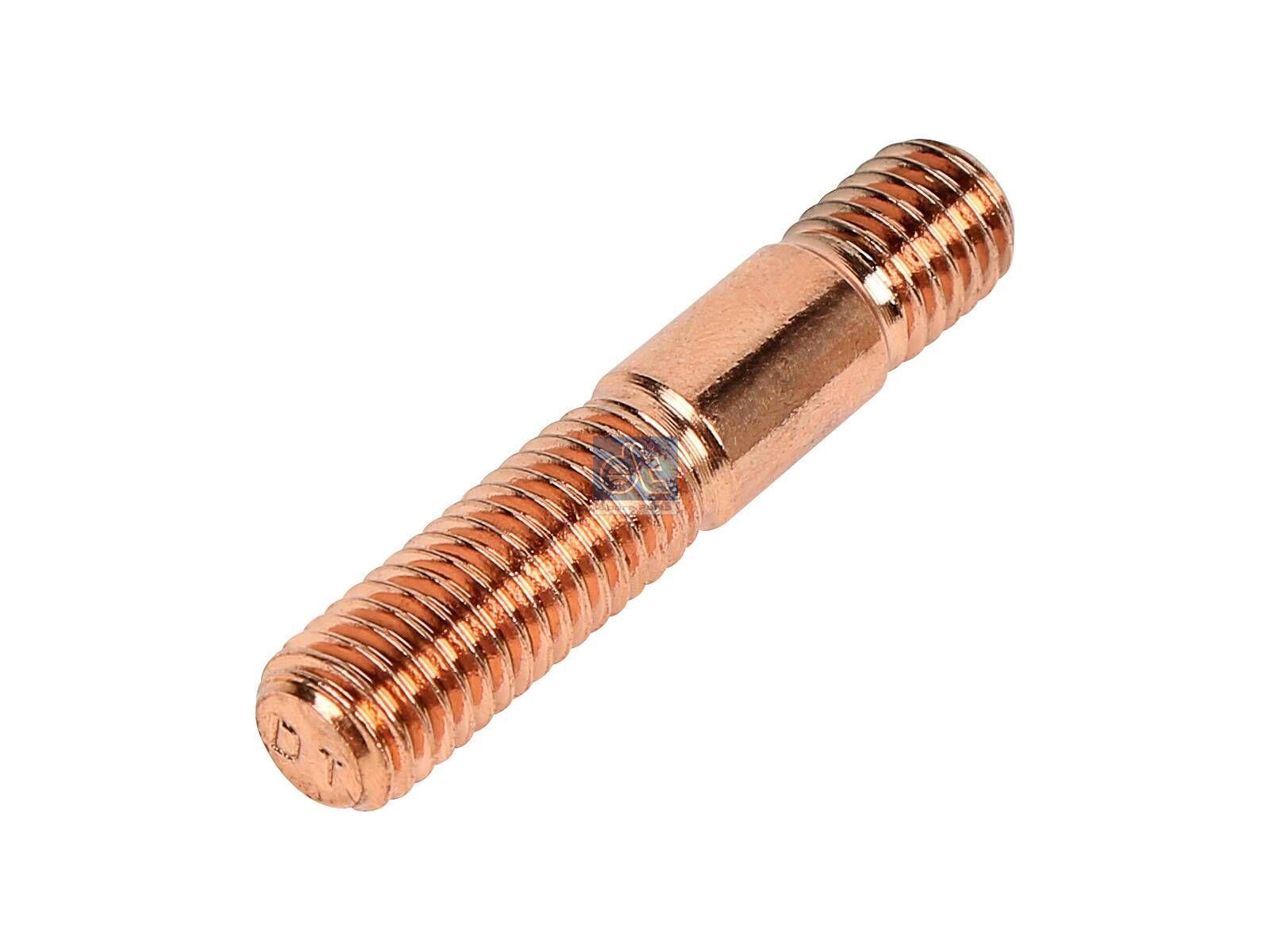 DT Spare Parts 3.19120 Stiftschraube, M10 x 1, LTh1: 12 mm, LTh2: 26 mm, L: 52,5 mm, 8.8 passend für MAN