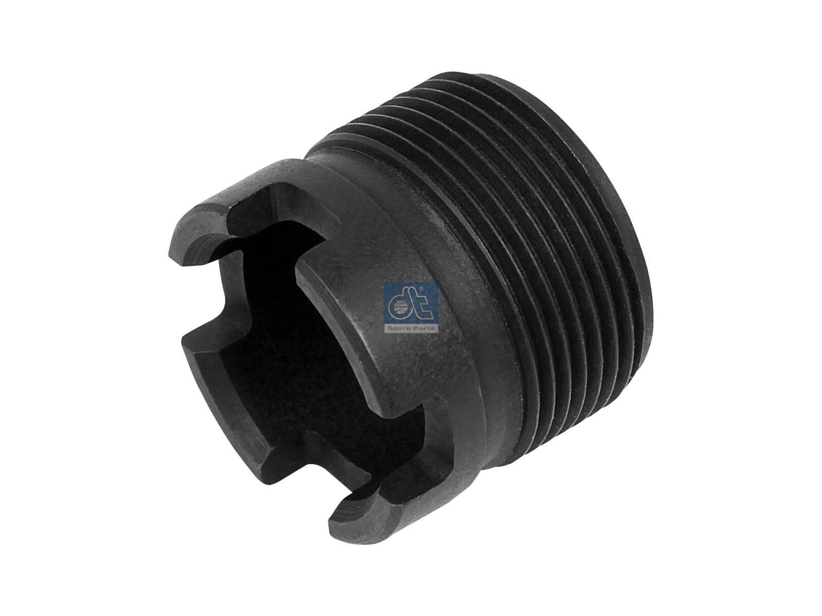 DT Spare Parts 3.20019 Hülse, Düsenhalter, d: 21 mm, M28 x 1,5, H: 25 mm passend für MAN