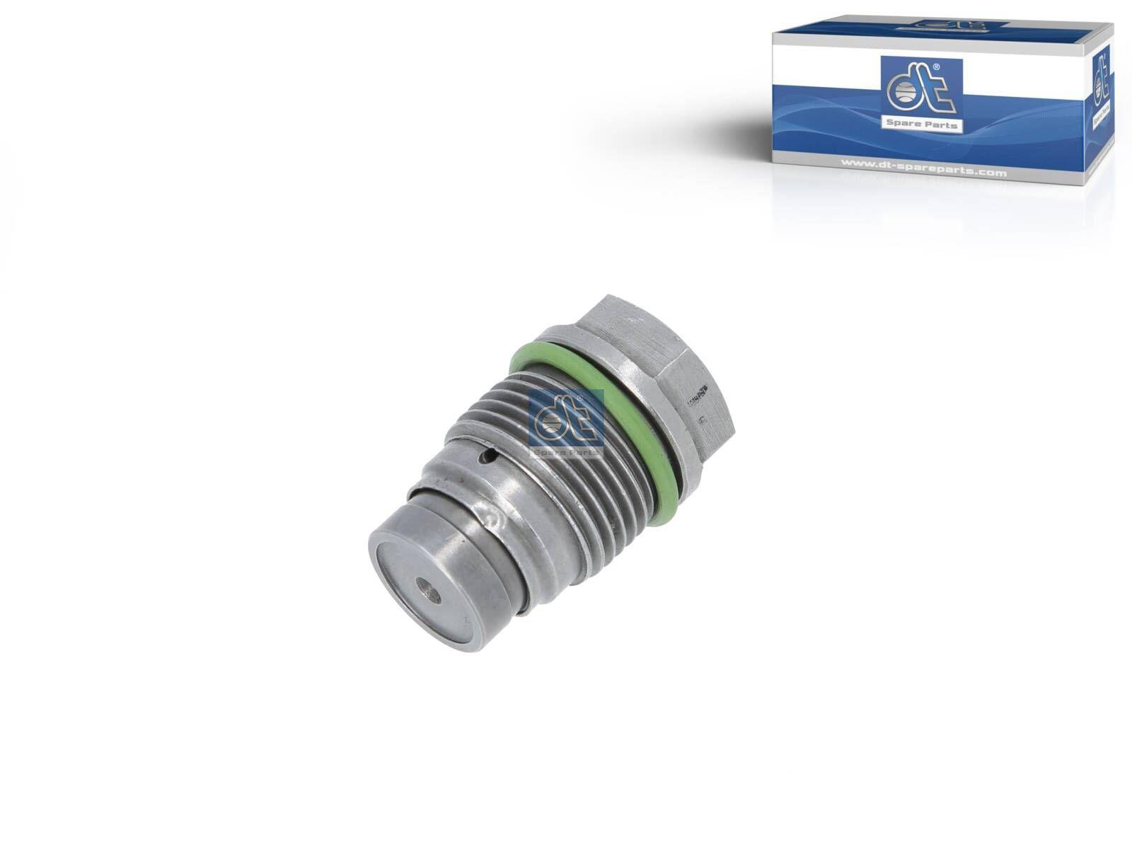 DT Spare Parts 3.20081 Druckbegrenzungsventil, Common Rail, M20 x 1,5, SW: 27 passend für Multimarken