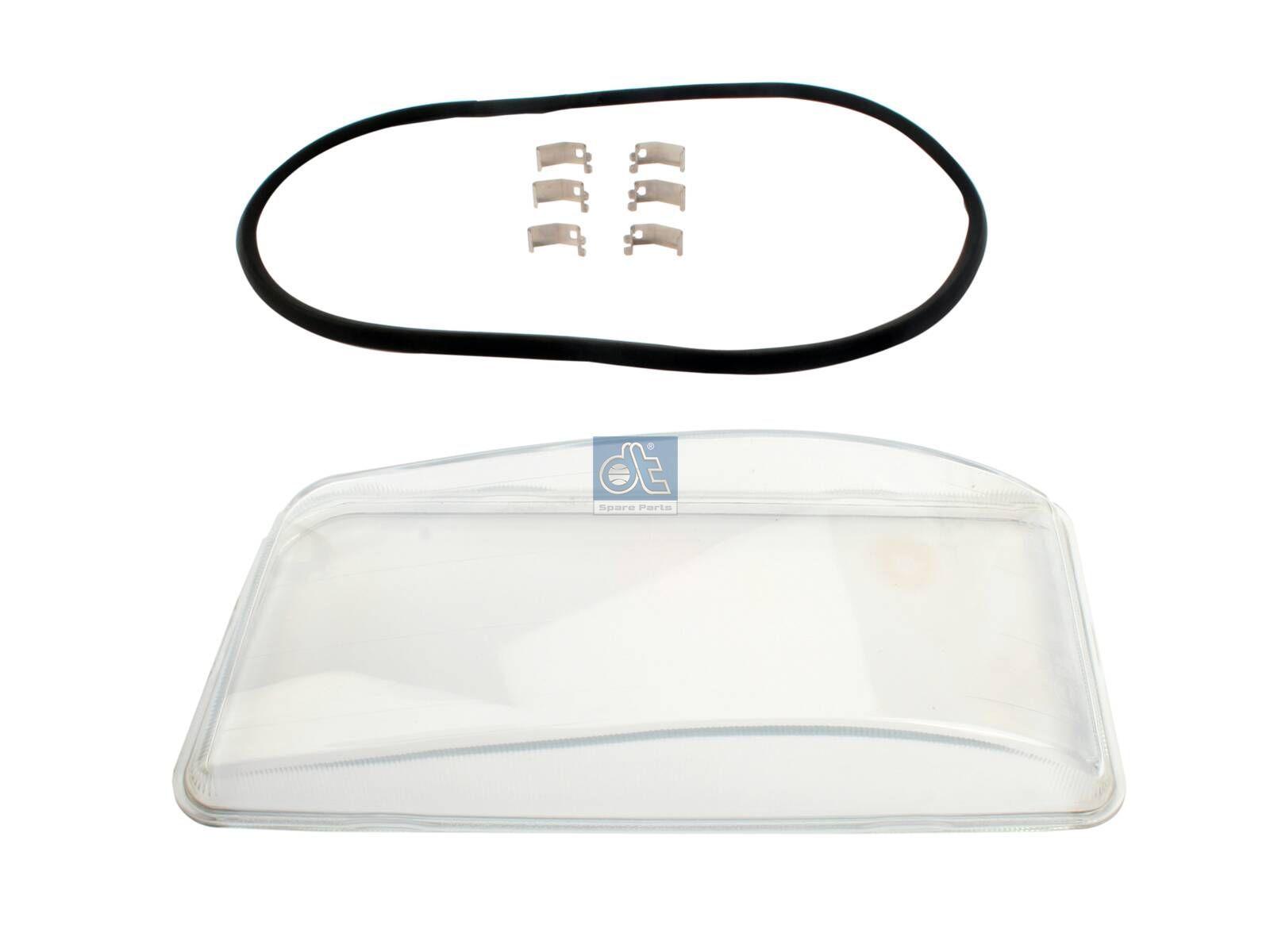 DT Spare Parts 3.31023 Hauptscheinwerferglas, links passend für MAN