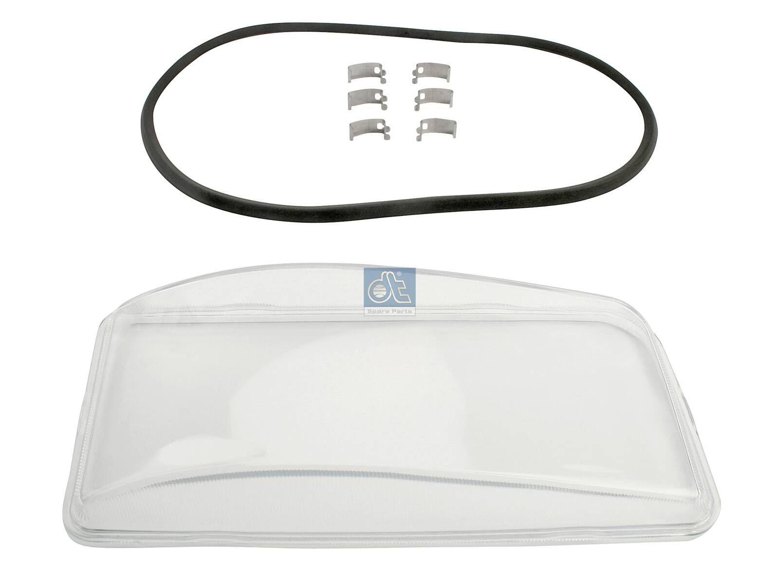 DT Spare Parts 3.31024 Hauptscheinwerferglas, rechts passend für MAN