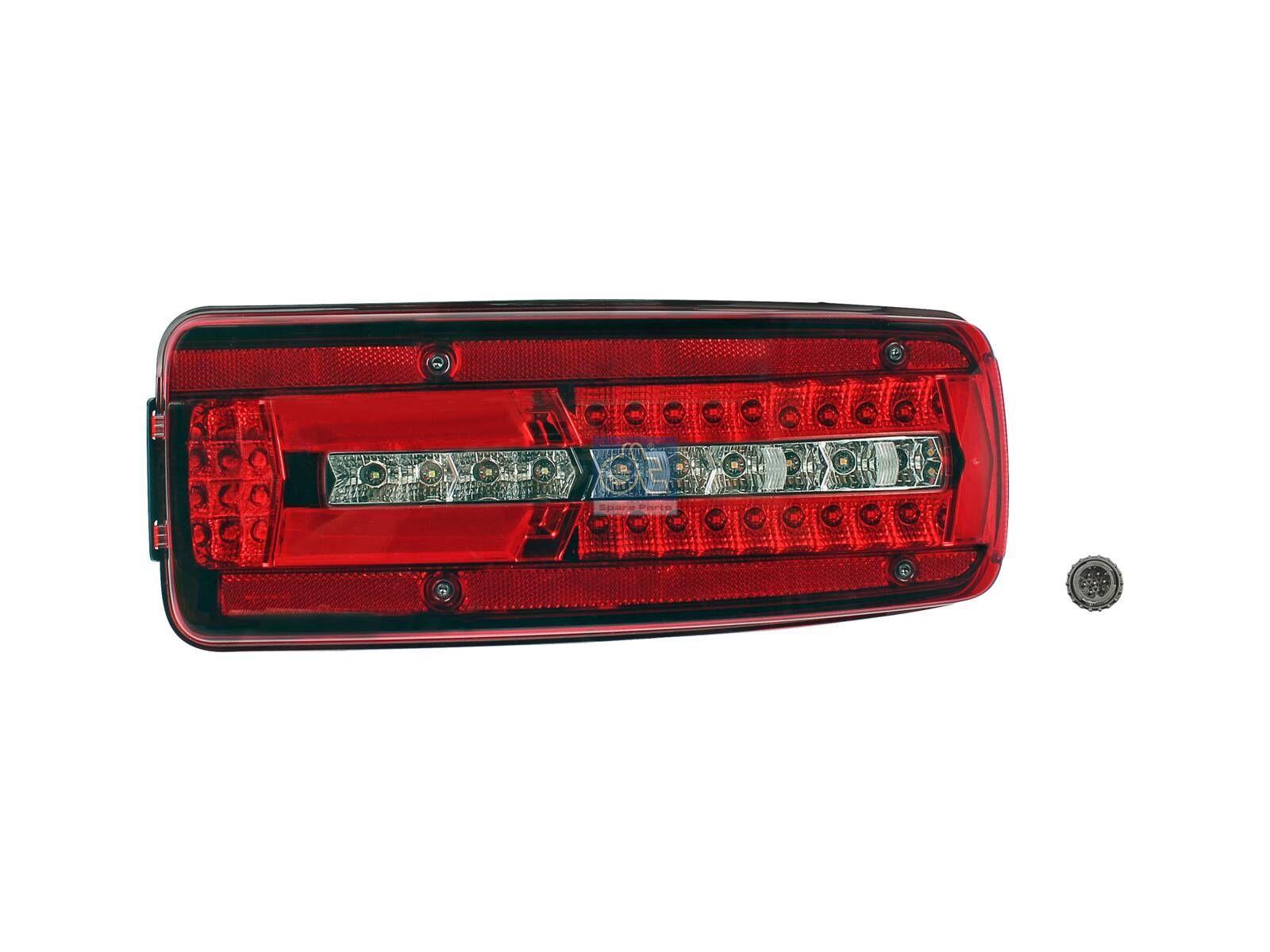DT Spare Parts 3.32025 Rückleuchte, rechts, mit Rückfahralarm passend für MAN