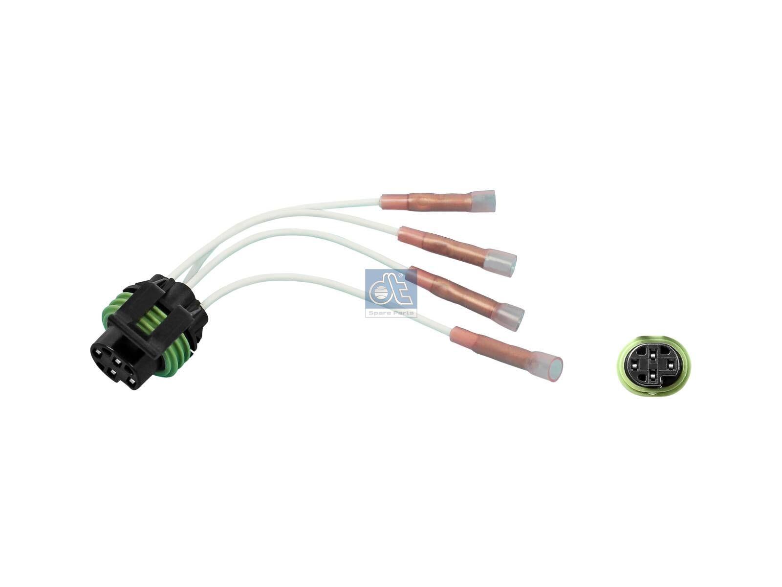 DT Spare Parts 3.32351 Stecker, 4 poles passend für MAN
