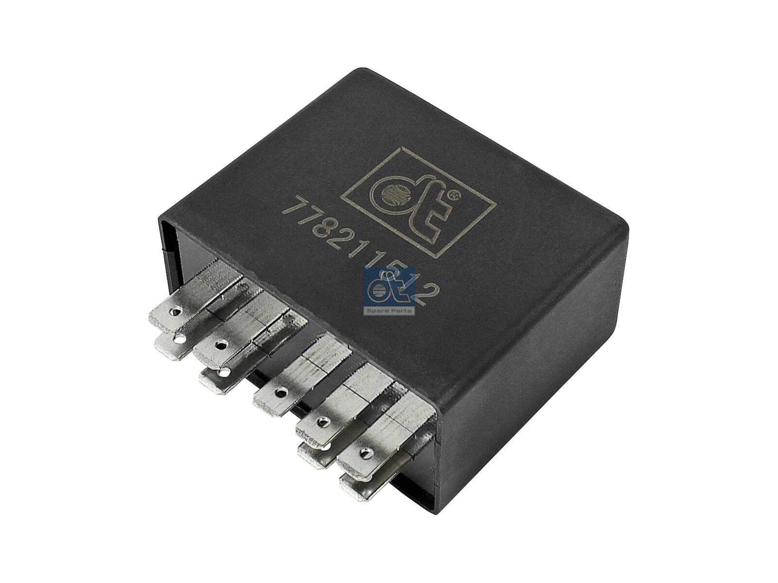 DT Spare Parts 3.33001 Blinkrelais, 24 V, 21 W, (3+1) x 21 W, 9 poles passend für MAN