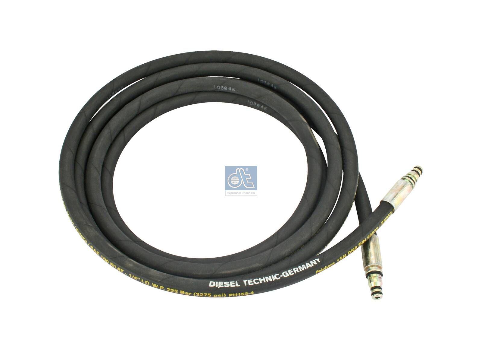 DT Spare Parts 3.42000 Schlauchleitung, L: 3720 mm passend für MAN