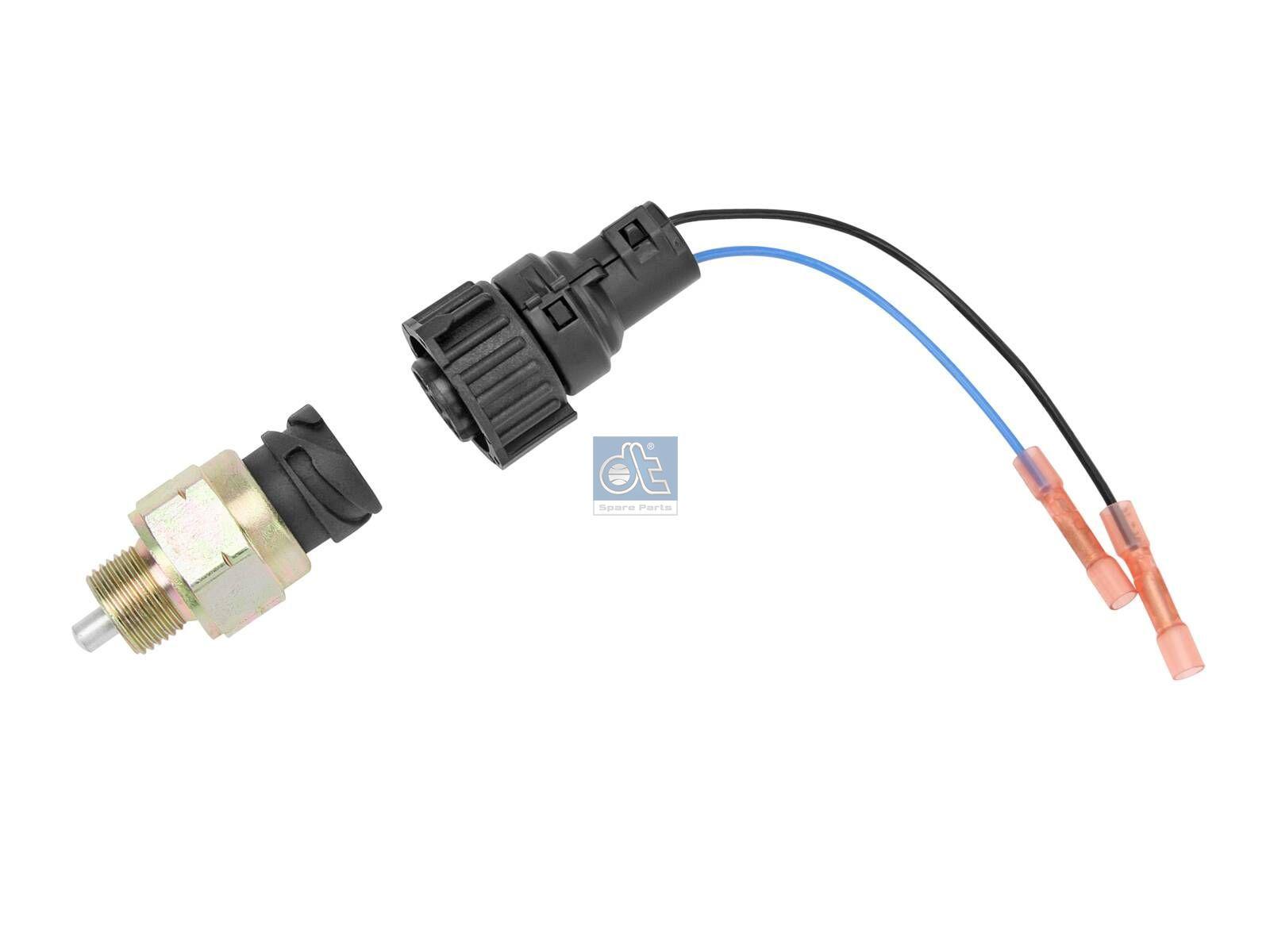 DT Spare Parts 3.50016 Schalter, mit Adapterkabel, M18 x 1,5 passend für Multimarken