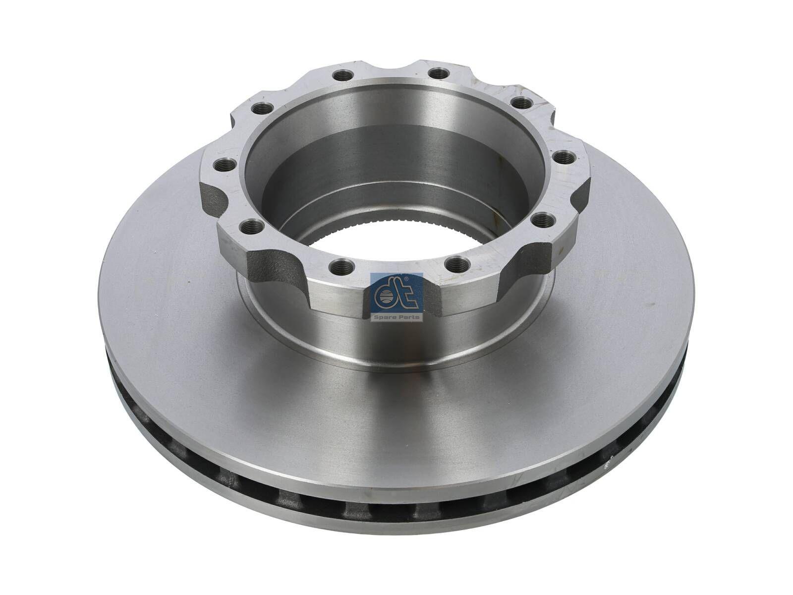 DT Spare Parts 3.62058 Bremsscheibe, D: 432 mm, 10 bores, P: 235 mm, S: 45 mm passend für MAN