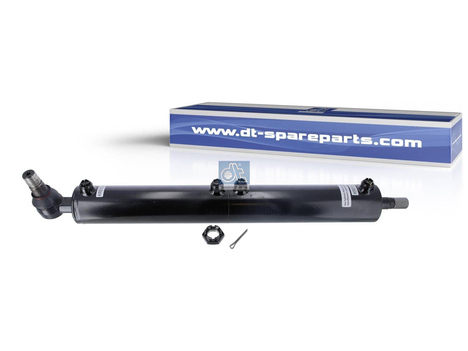 DT Spare Parts 3.63182 Lenkungszylinder, D: 85 mm, M18 x 1,5, M26 x 1,5, M27 x 1,5, L: 800 mm, 250 bar, Ls: 250 mm passend für MAN