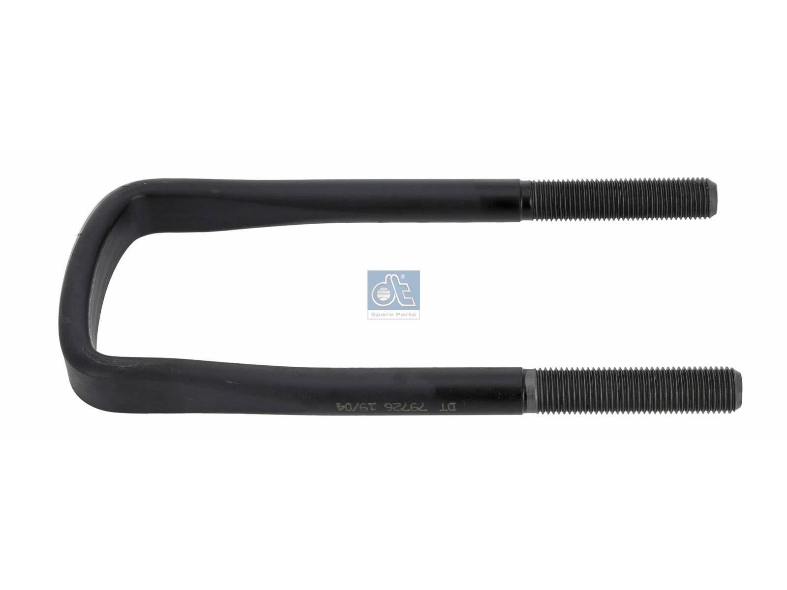 DT Spare Parts 3.66101 U-Bolzen, M18, L: 245 mm, w: 92 mm passend für MAN