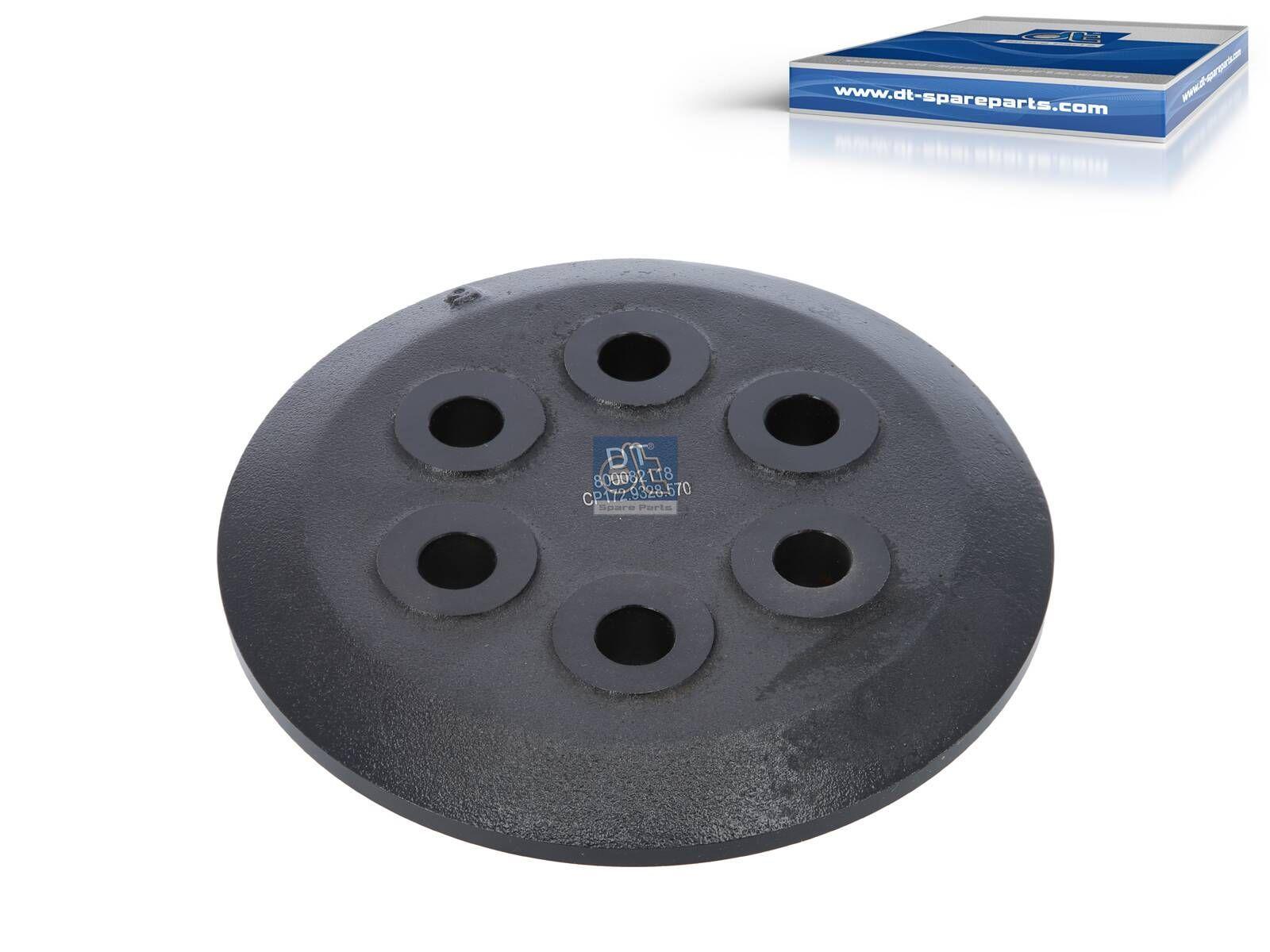 DT Spare Parts 3.67570 Druckscheibe, Federwiege passend für MAN