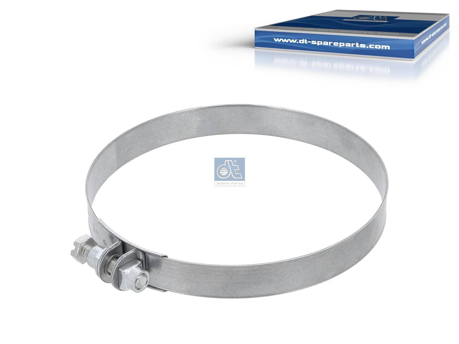 DT Spare Parts 3.70190 Spannband, Lufttank, Dmin: 150 mm, Dmax: 158 mm, W: 20 mm passend für MAN