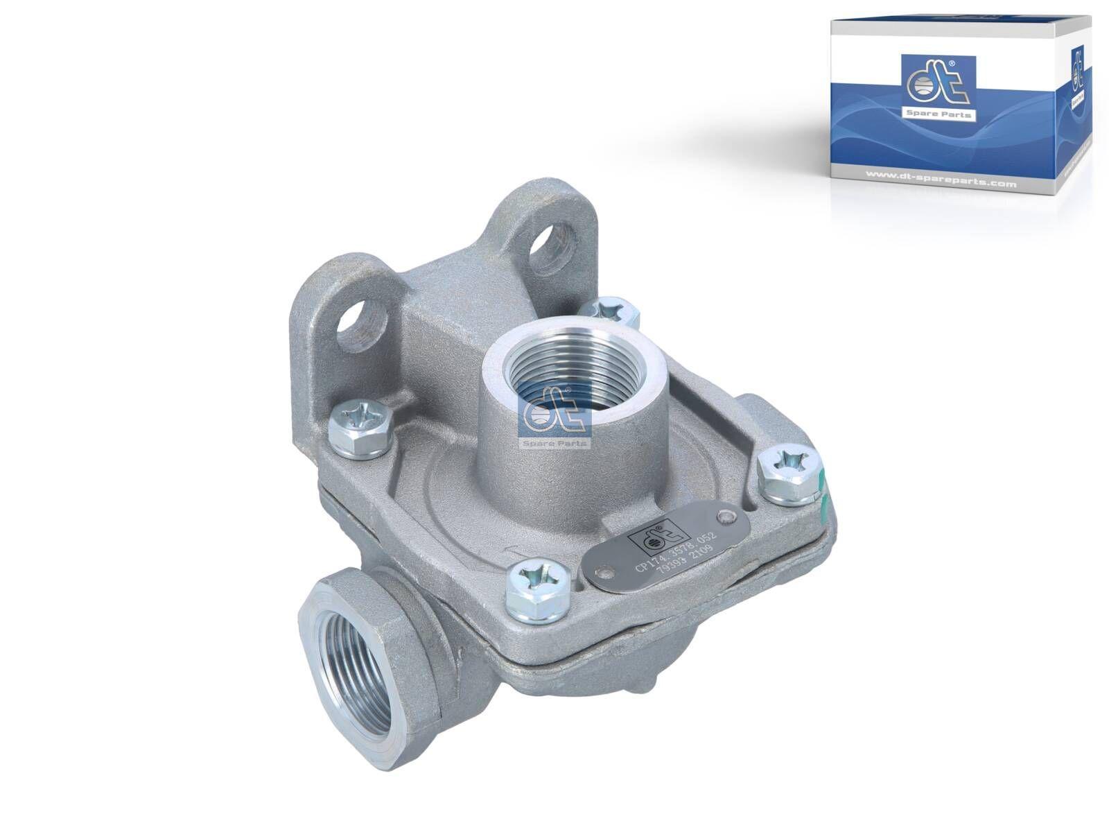 DT Spare Parts 3.72052 Schnellarbeitsventil, M22 x 1,5, max. 10 bar passend für Multimarken