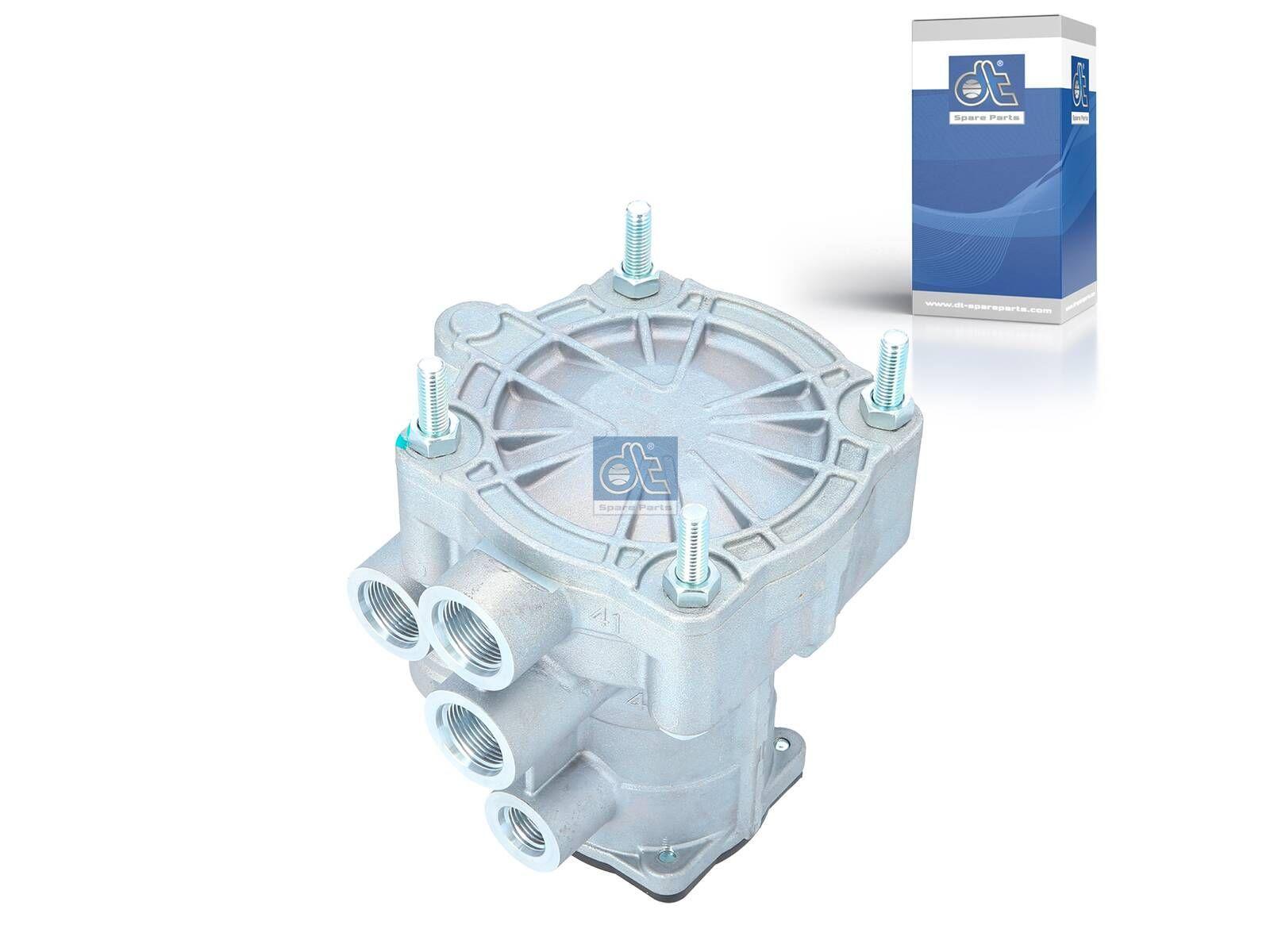 DT Spare Parts 3.72112 Anhängersteuerventil, M16 x 1,5, M22 x 1,5, max. 8,5 bar, Pre: 0,2 bar passend für Multimarken