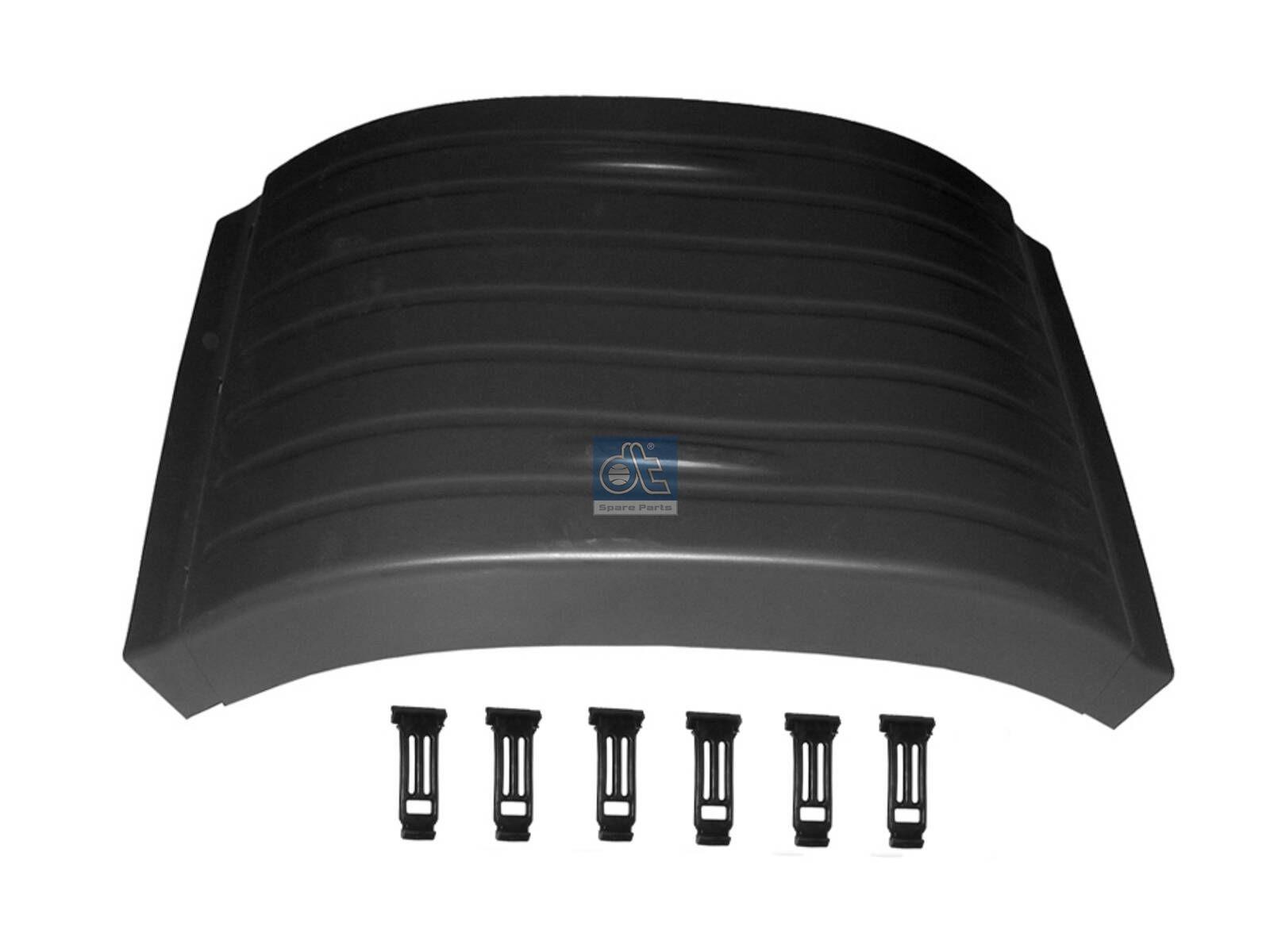 DT Spare Parts 3.80206 Kotflügel, hinten, mitte, W: 680 mm passend für MAN