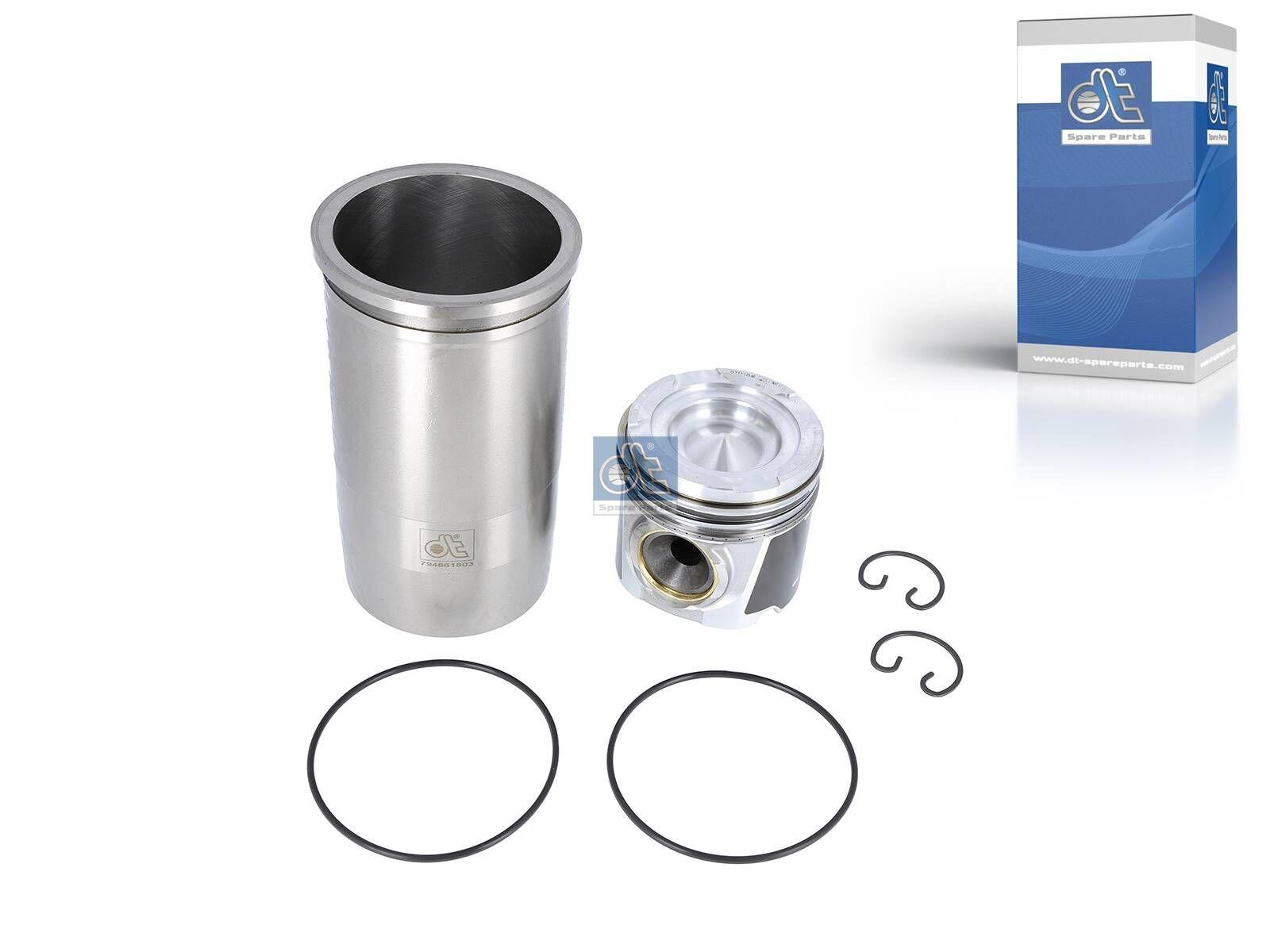 DT Spare Parts 3.90136 Kolben mit Laufbuchse, D: 126 mm passend für MAN