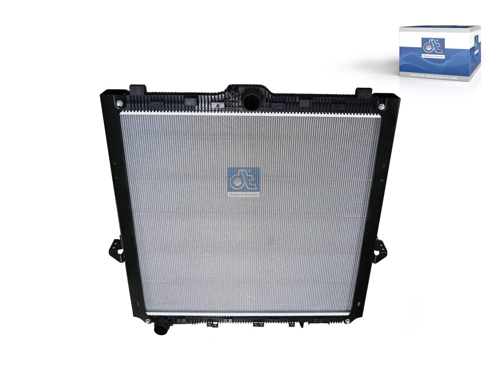 DT Spare Parts 4.00668 Kühler, L: 885 mm, W: 968 mm, T: 48 mm passend für Mercedes-Benz