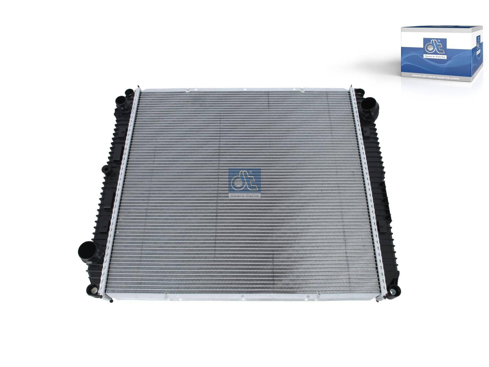 DT Spare Parts 4.00729 Kühler, L: 725 mm, W: 668 mm, T: 40 mm passend für Mercedes-Benz