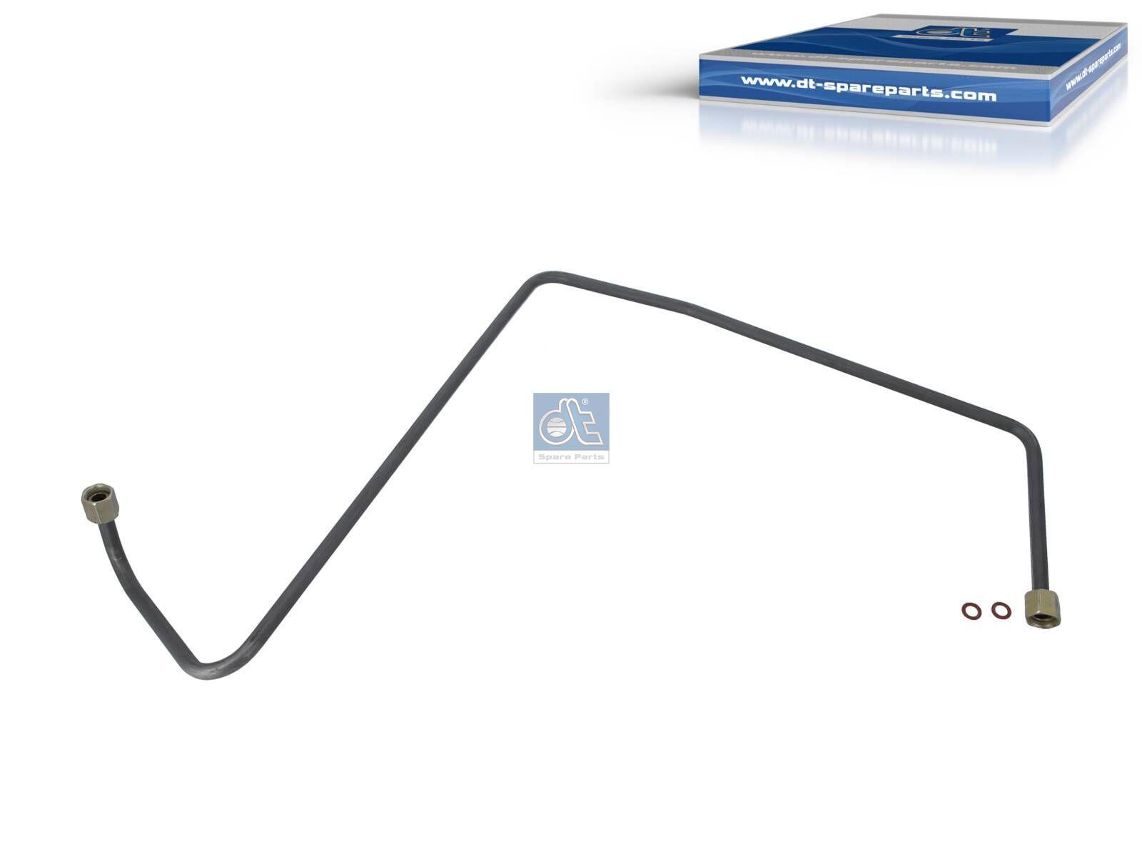 DT Spare Parts 4.10201 Bremsrohr, D: 15 mm, M22 x 1,5, L: 1700 mm passend für Mercedes-Benz