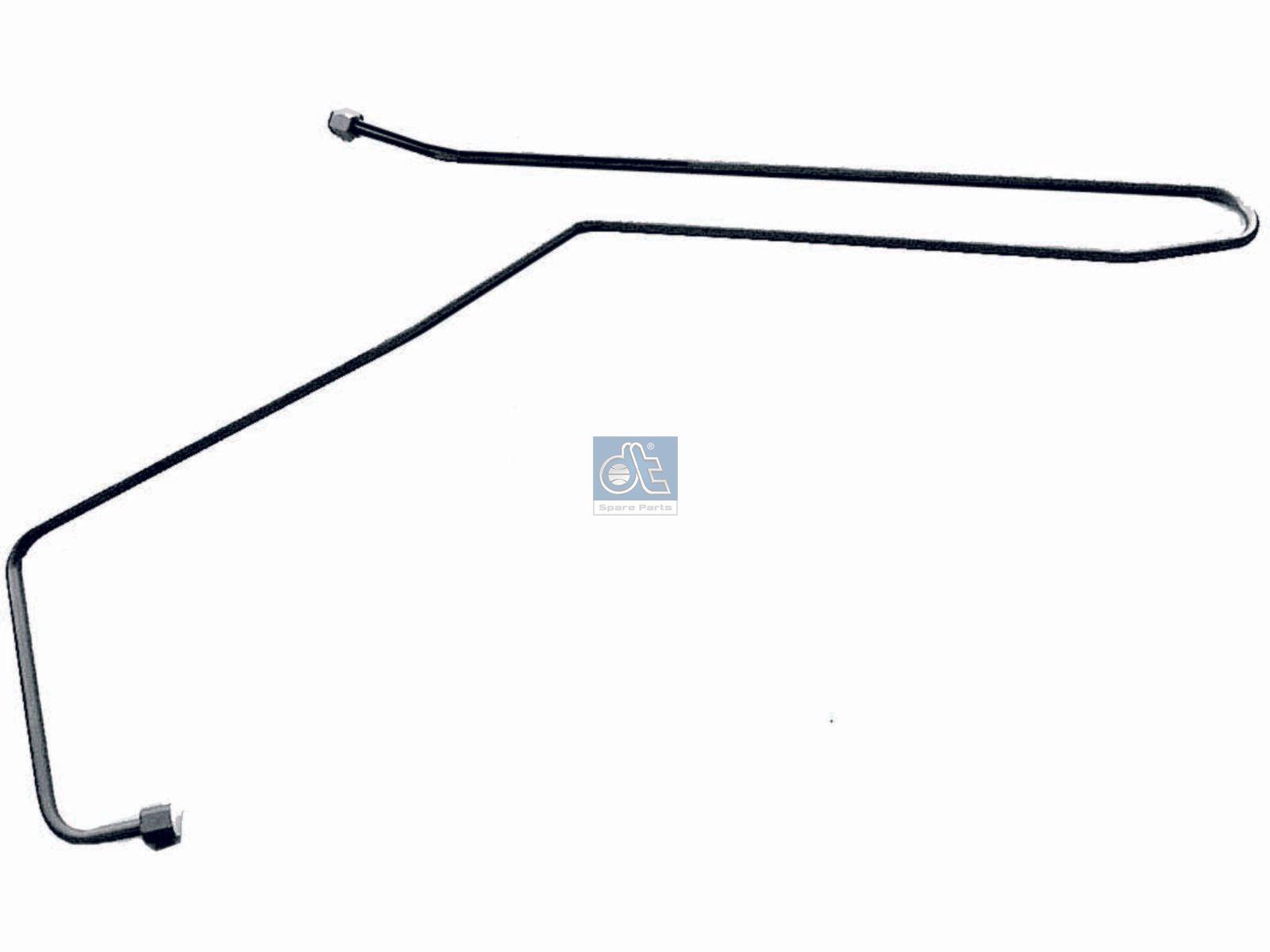 DT Spare Parts 4.10306 Bremsrohr, D: 15 mm, M22 x 1,5, L: 2566 mm passend für Mercedes-Benz