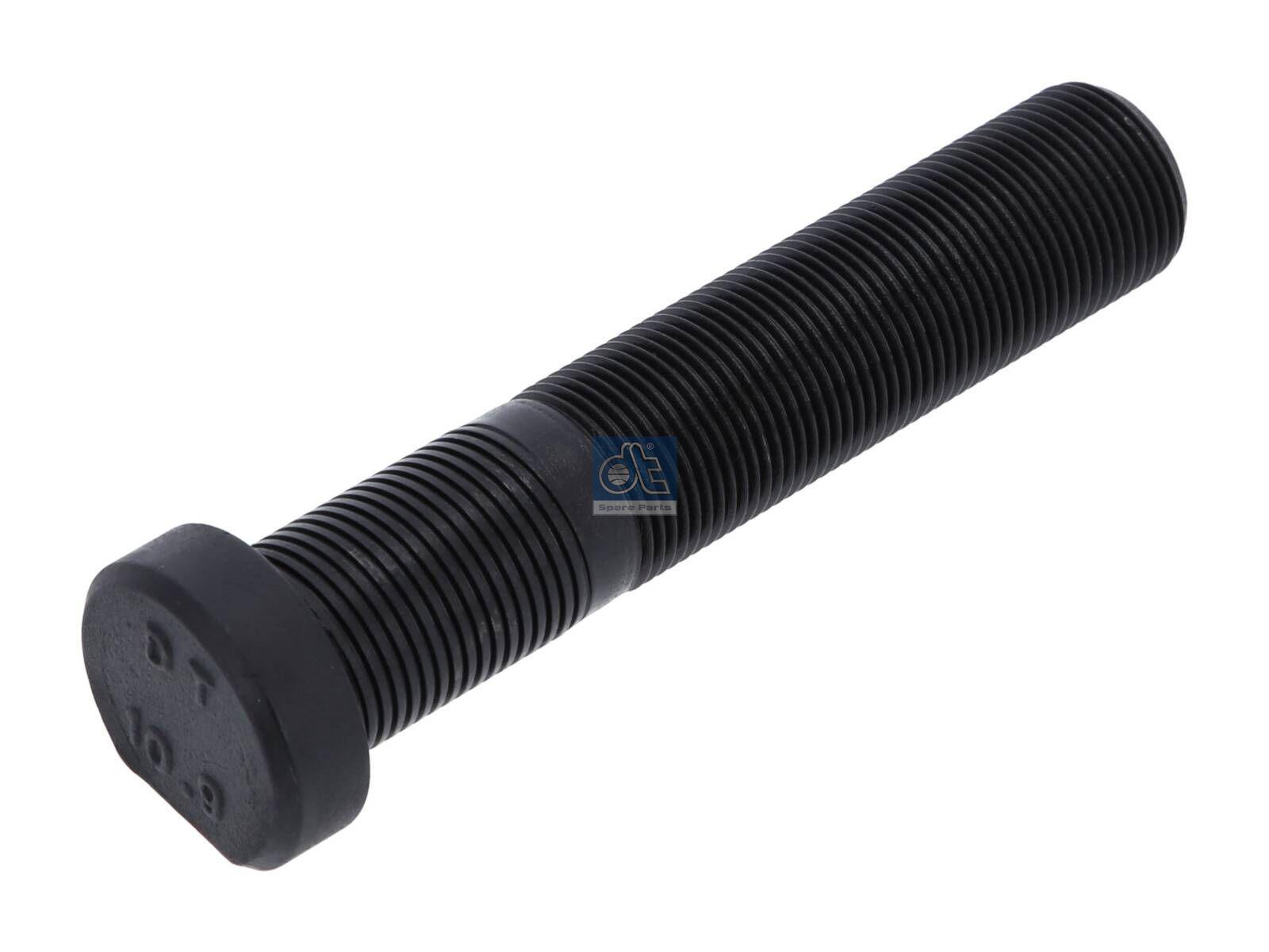 DT Spare Parts 4.40087 Radbolzen, Oberfläche: phosphatiert, M22 x 1,5, LTh: 72 mm, Lu: 110 mm, D: 32 mm, L: 121 mm, 10.9 passend für Multimarken