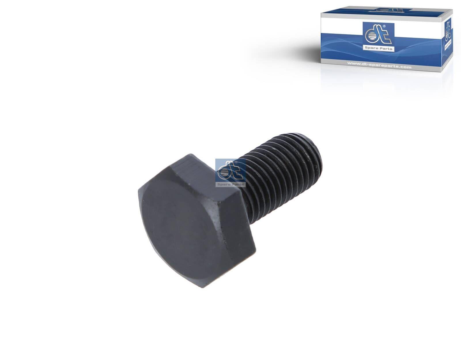 DT Spare Parts 4.40171 Schraube, M12 x 1,5, L: 25,5 mm passend für Mercedes-Benz