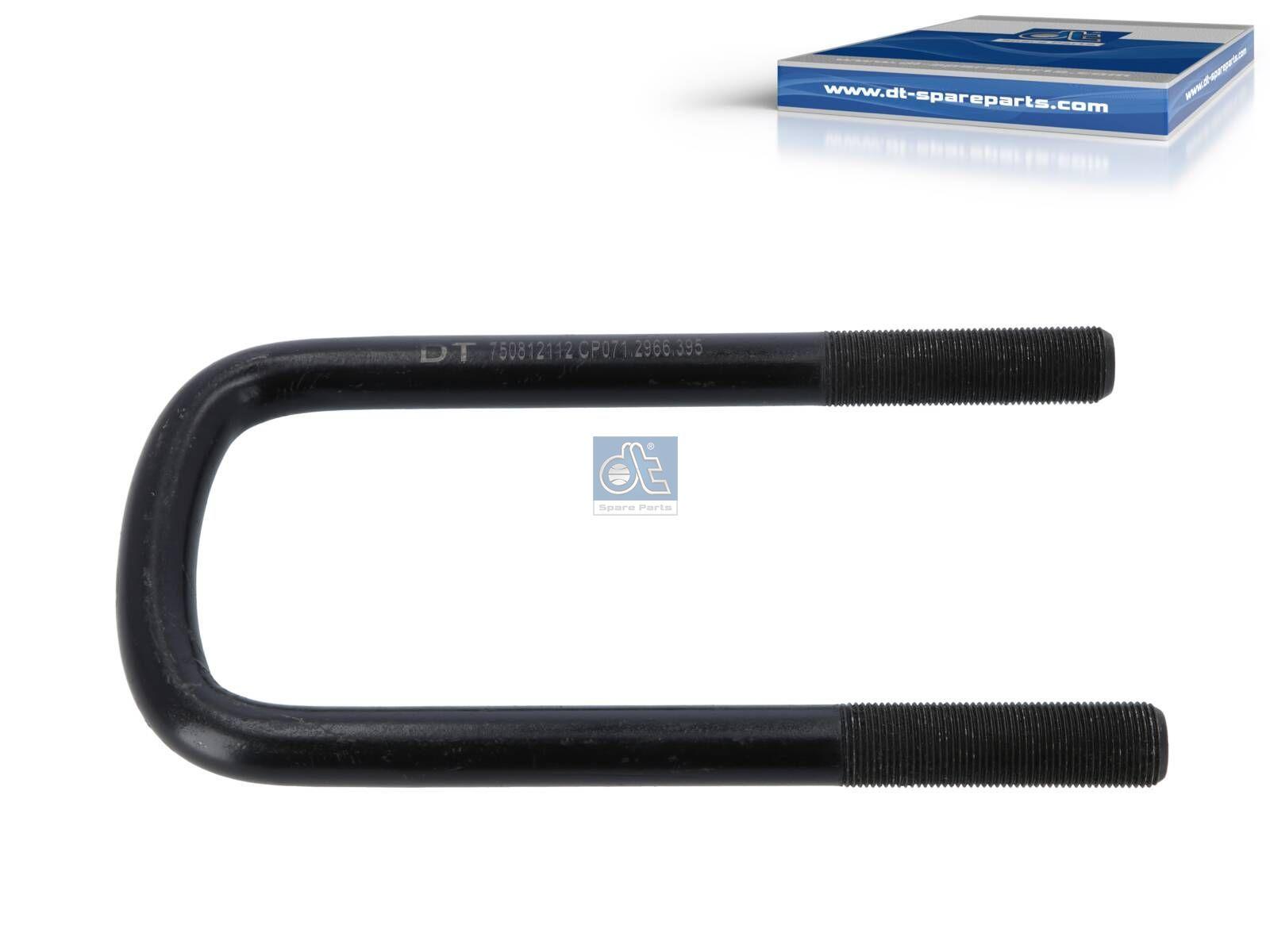 DT Spare Parts 4.40395 U-Bolzen, M20 x 1,5, LTh: 70 mm, L: 225 mm, w: 91 mm passend für Multimarken