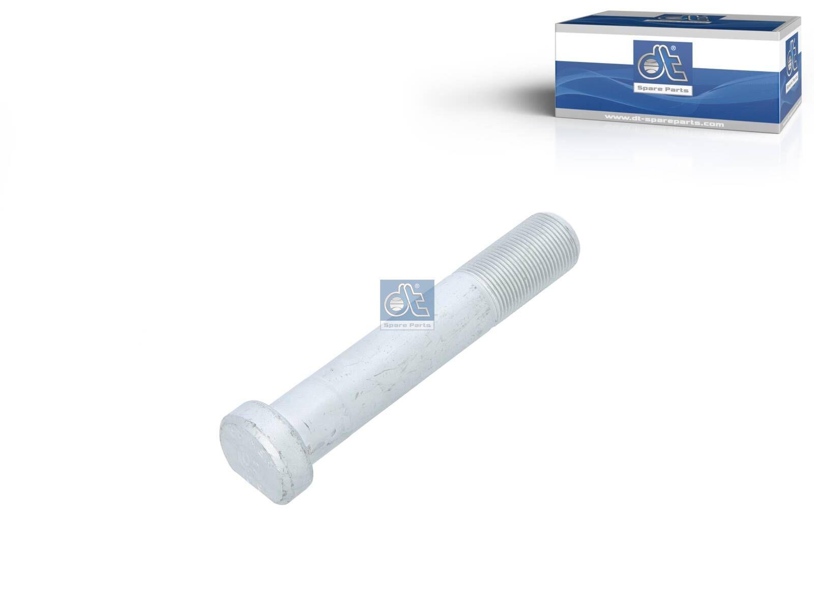 DT Spare Parts 4.40578 Radbolzen, M22 x 1,5, LTh: 38 mm, Lu: 125 mm, 10.9 passend für Mercedes-Benz