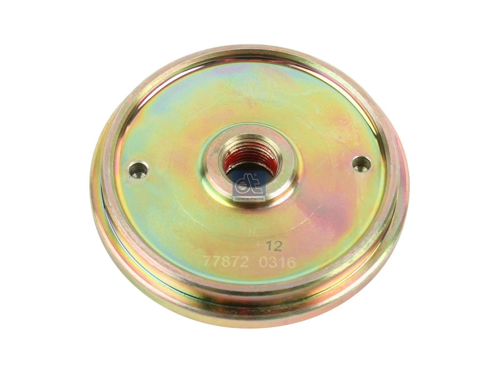 DT Spare Parts 4.50452 Kolben, Kontrollzylinder, D: 87 mm, M16 x 1,5, H: 20 mm passend für Mercedes-Benz