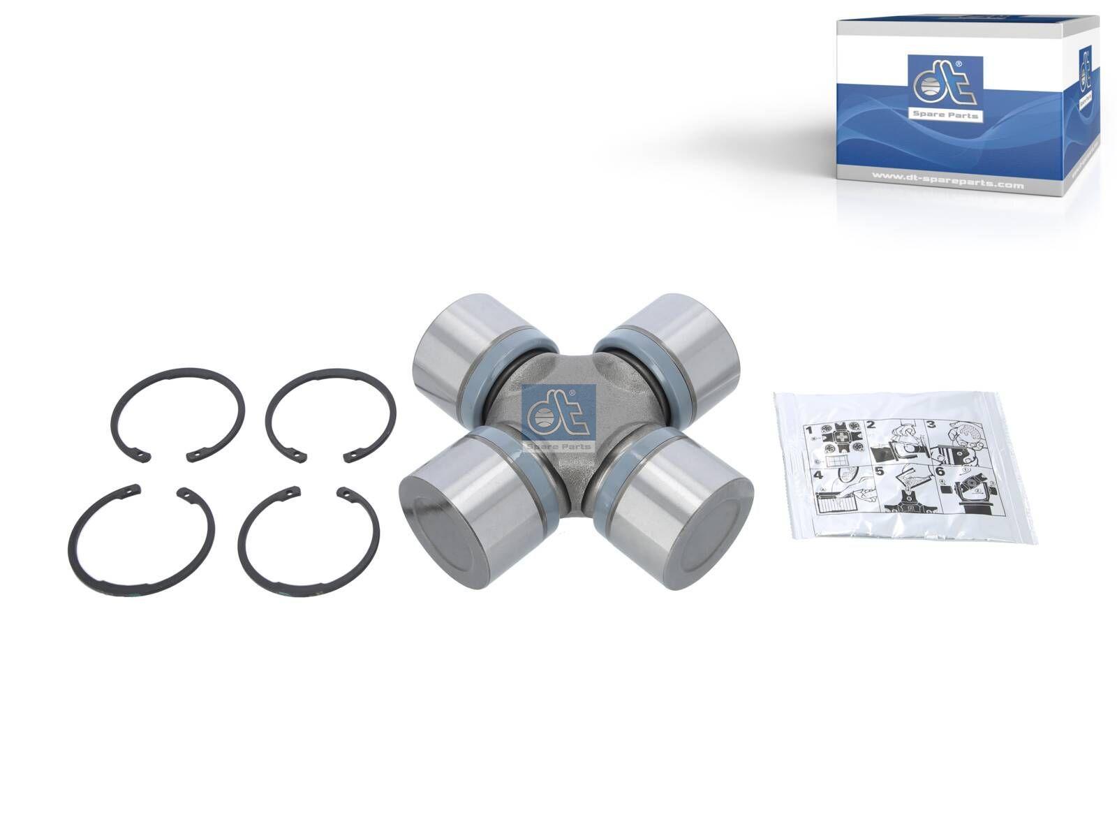 DT Spare Parts 4.60390 Zapfenkreuz, D: 57 mm, L: 152,5 mm passend für Multimarken