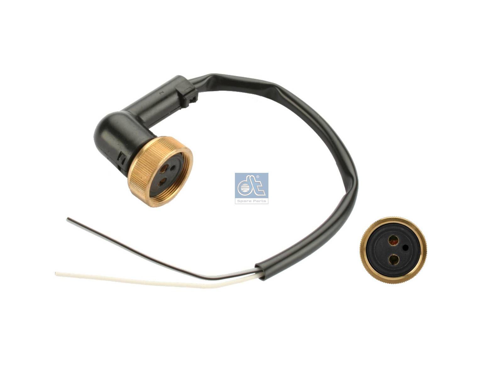 DT Spare Parts 4.61213 Anschlusskabel, M24 x 1, 2 poles passend für Multimarken