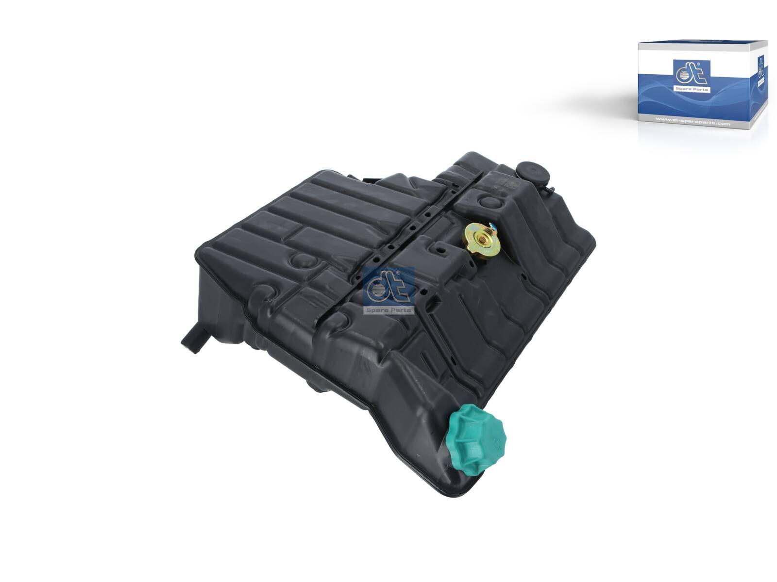 DT Spare Parts 4.61476 Ausdehnungsgefäß, mit Deckeln, mit Sensor, 11,8 l, L: 552 mm, W: 455 mm, T: 220 mm passend für Mercedes-Benz