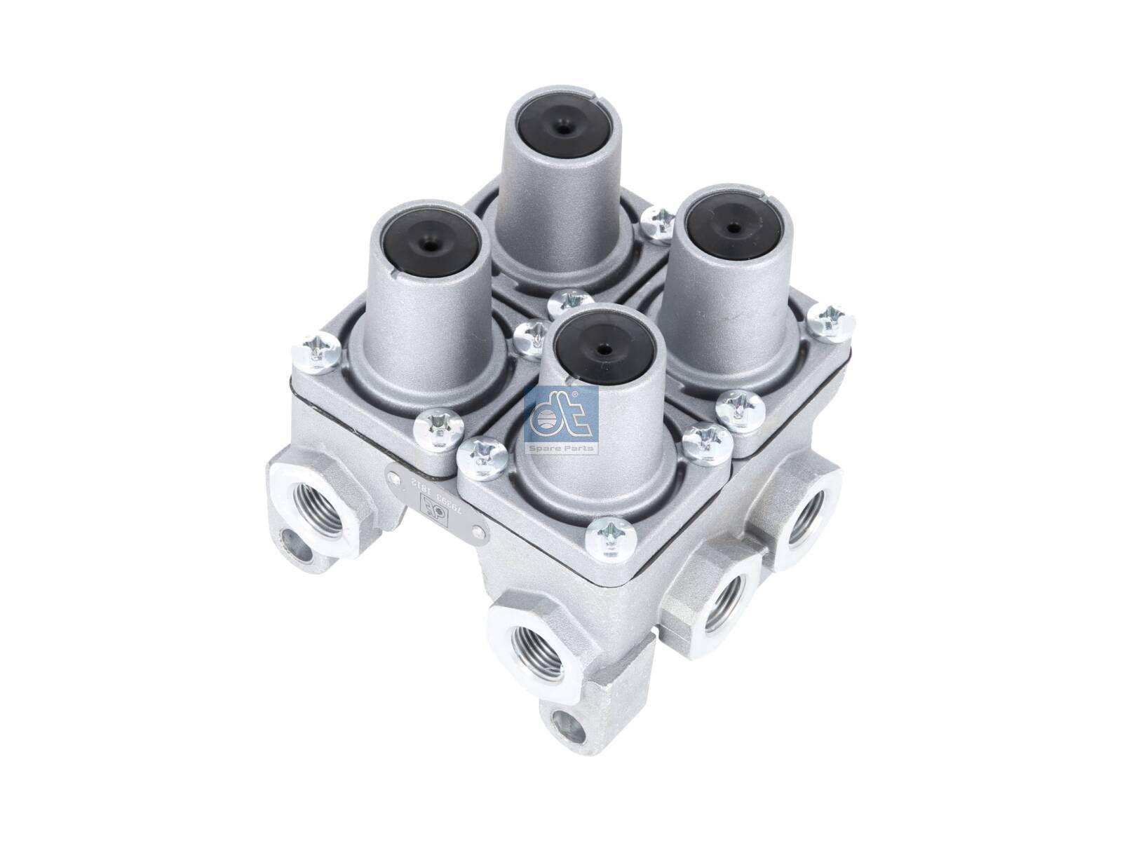 DT Spare Parts 4.61787 4-Kreis-Schutzventil, M16 x 1,5, M22 x 1,5, max. 10 bar, Po21: 7 bar, Po22: 7 bar, Po23: 7 bar, Po24: 7 bar, Pc21: 5 bar, Pc22: 5 bar, Pc23: 5 bar, Pc24: 5 bar passend für Multimarken