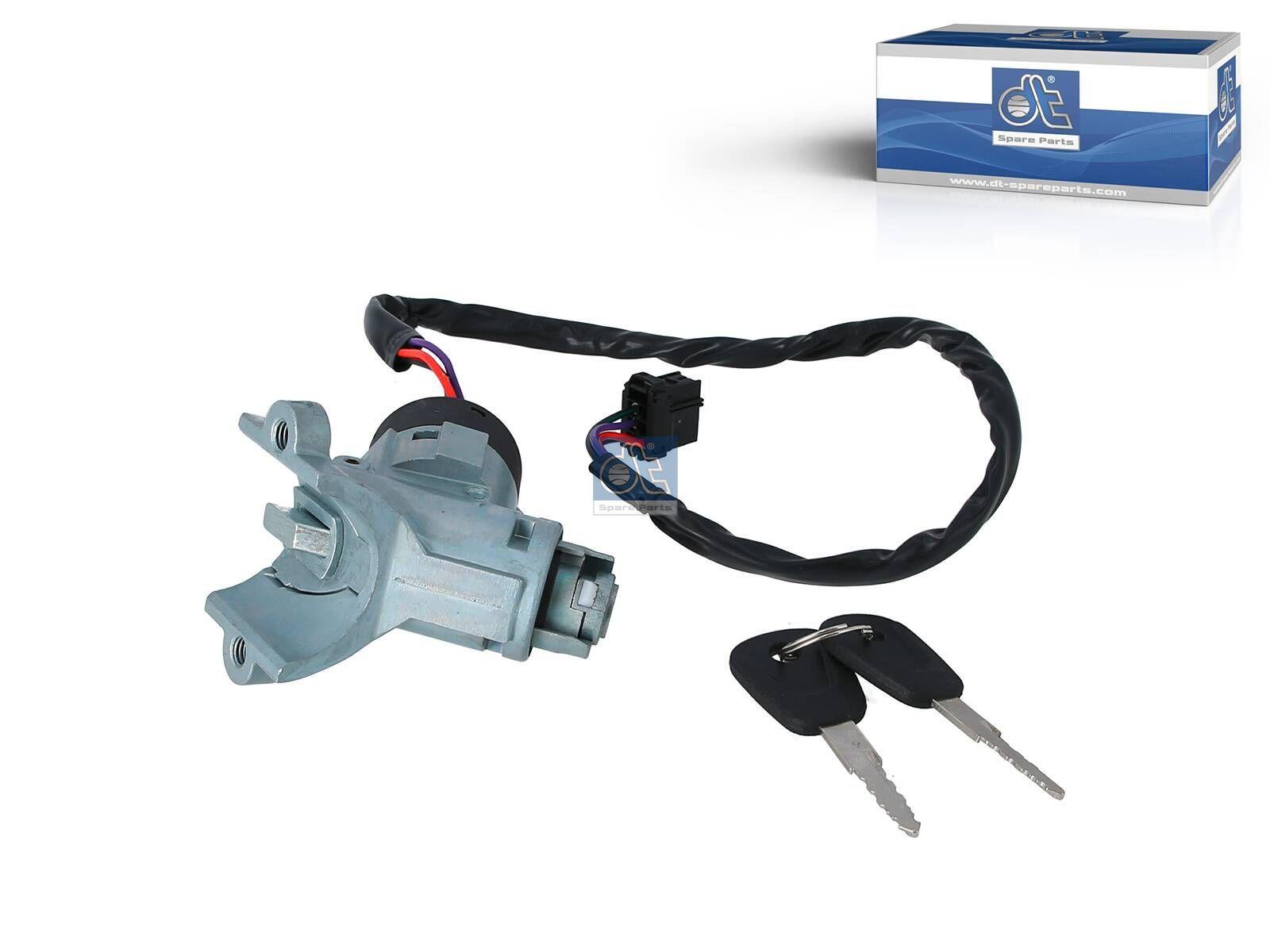 DT Spare Parts 4.62076SP Lenkschloss, mit Zündschloss passend für Mercedes-Benz