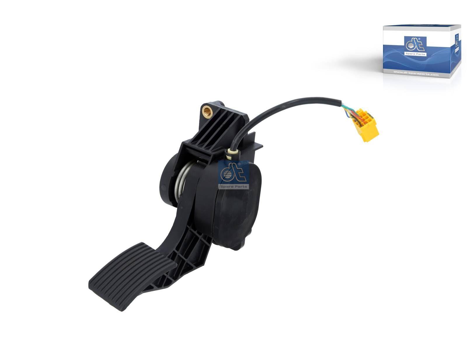 DT Spare Parts 4.62209 Fahrpedal, mit Sensor, 6 poles passend für Mercedes-Benz